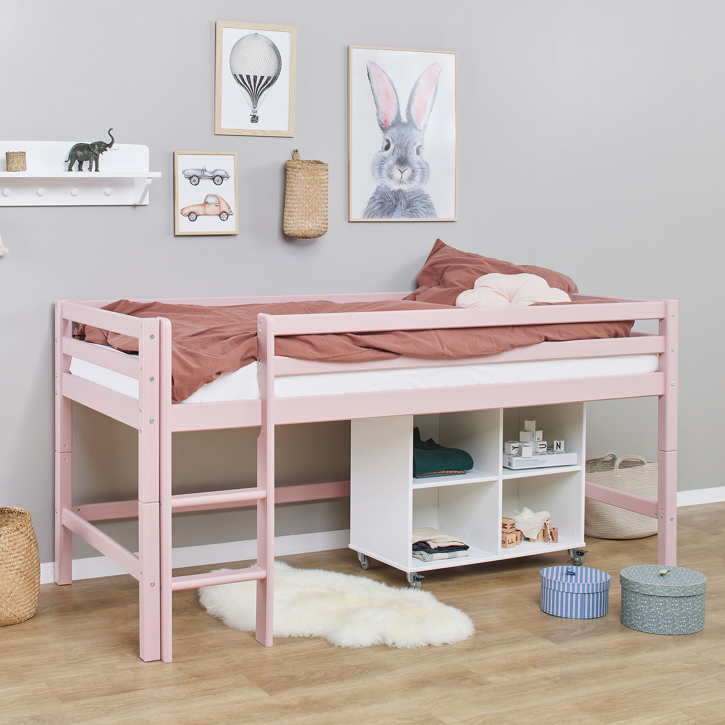 HOPPEKIDS ECO DREAM half loft bed