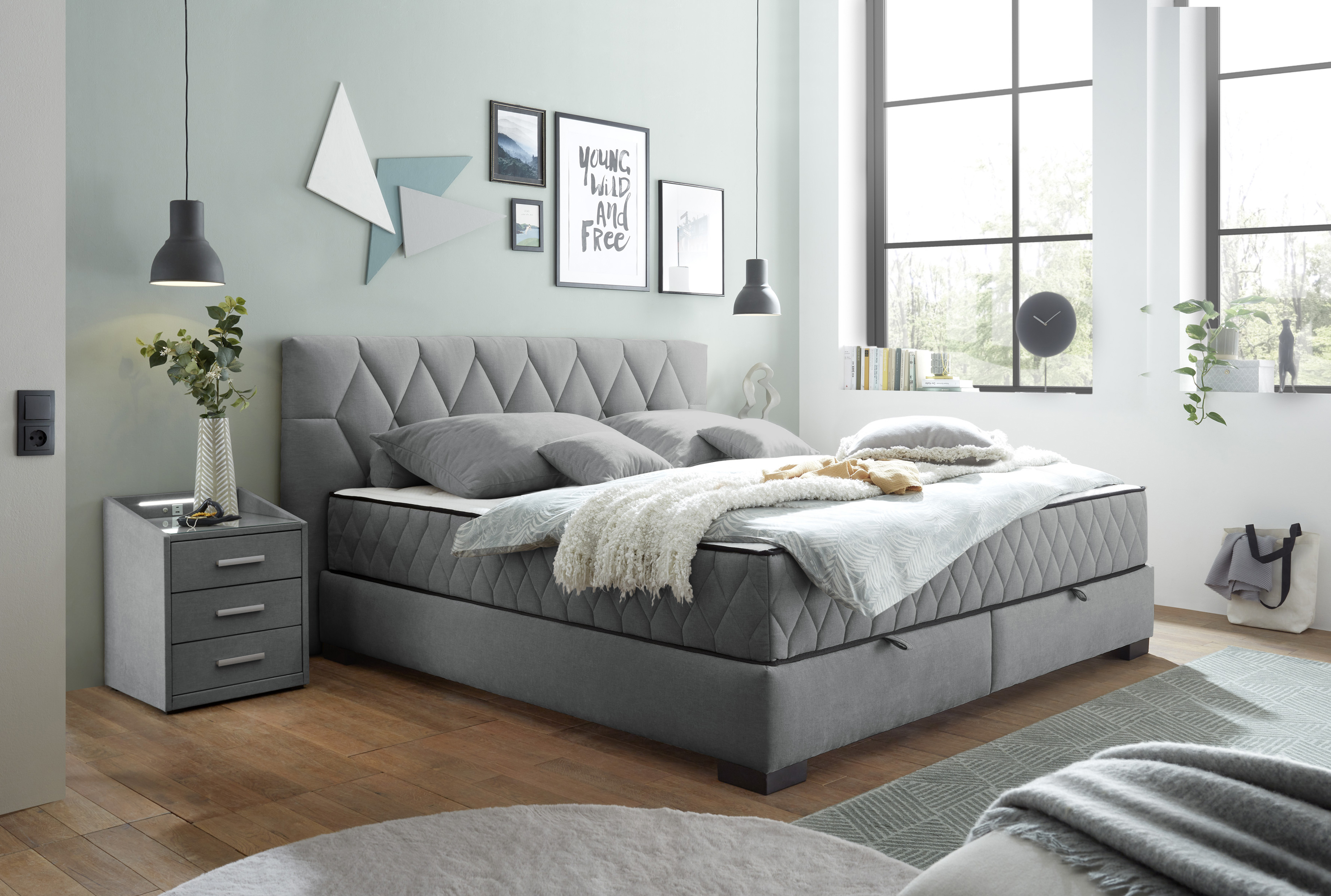 ED LIFESTYLE Boxbett NAGOL ED LIFESTYLE Boxspringbett NAGOL