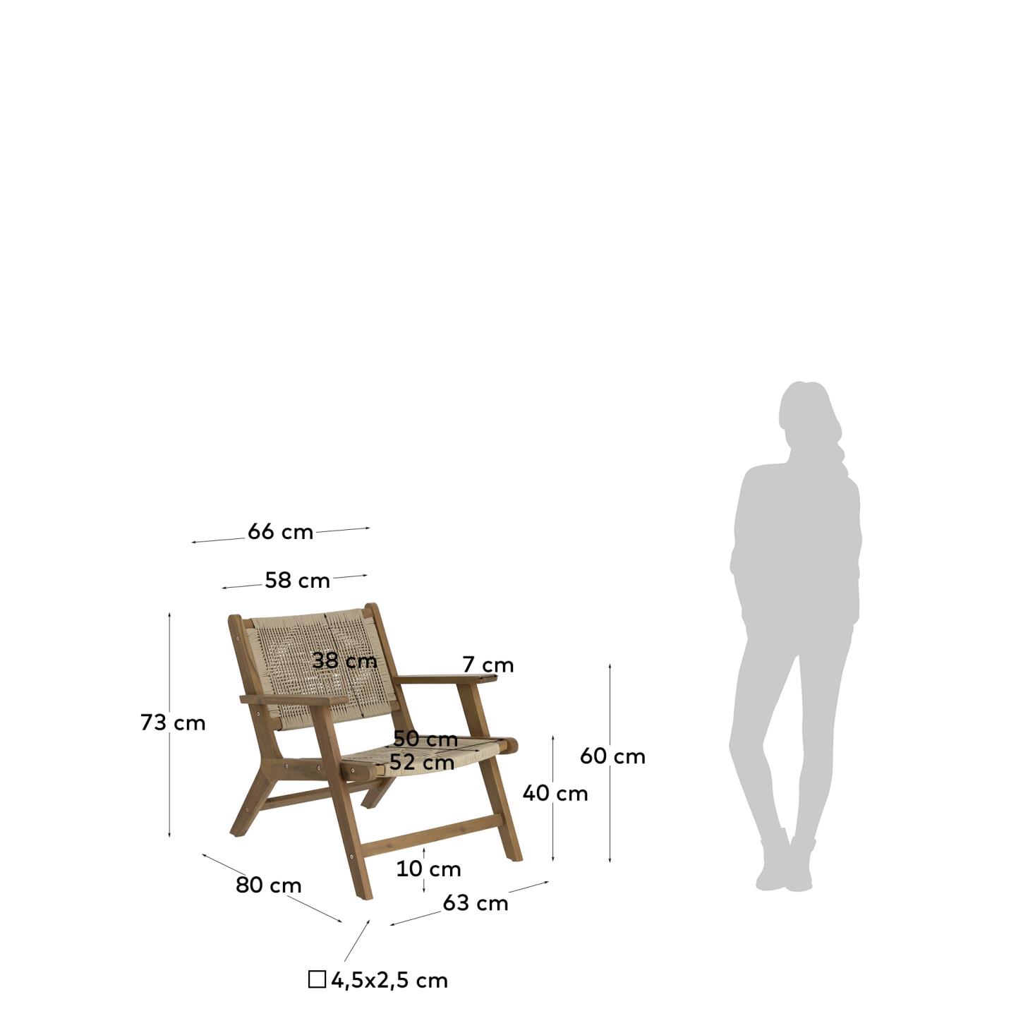 Fauteuil GERALDA de Kave Home