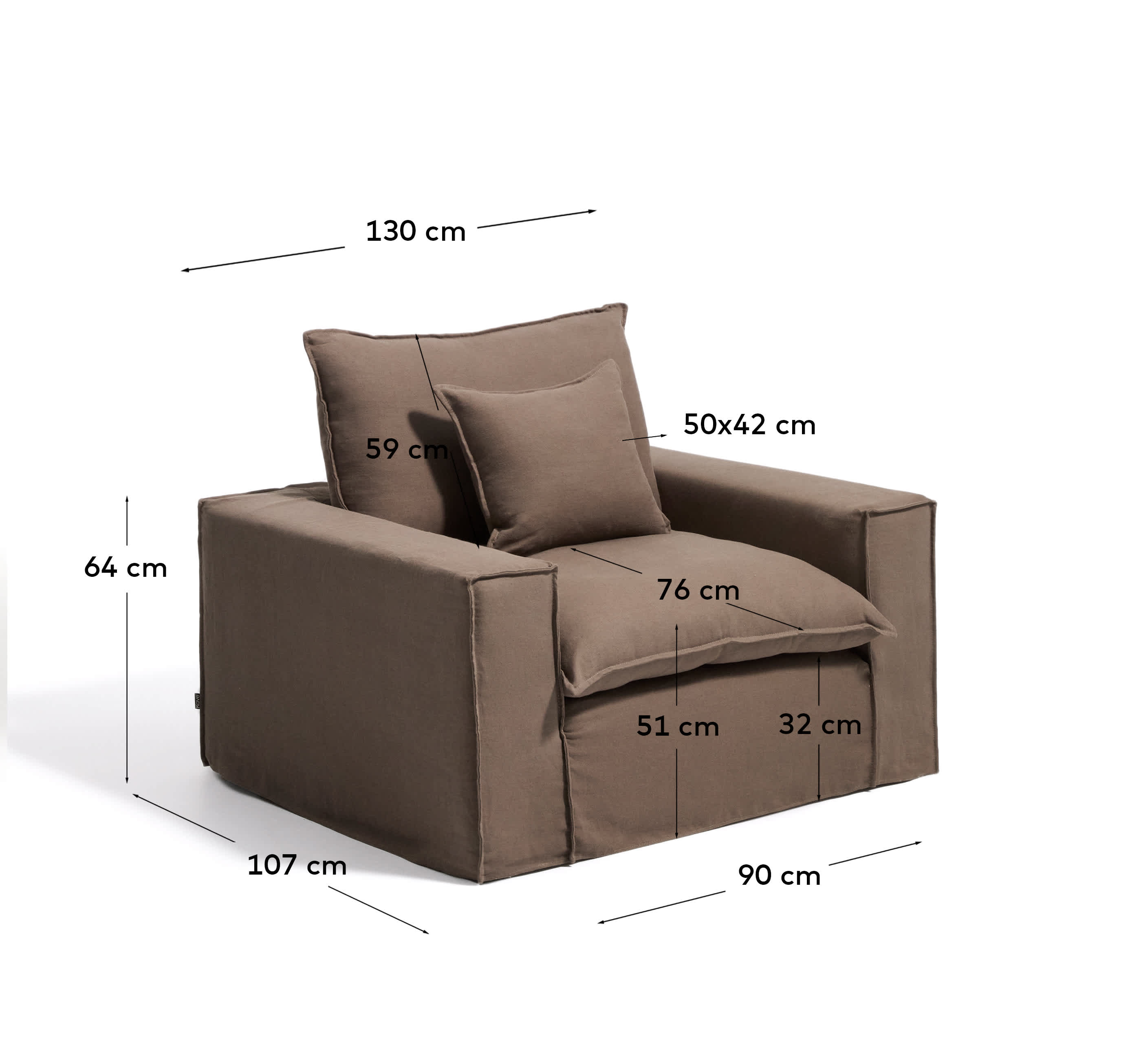 Fauteuil ANARELA de Kave Home
