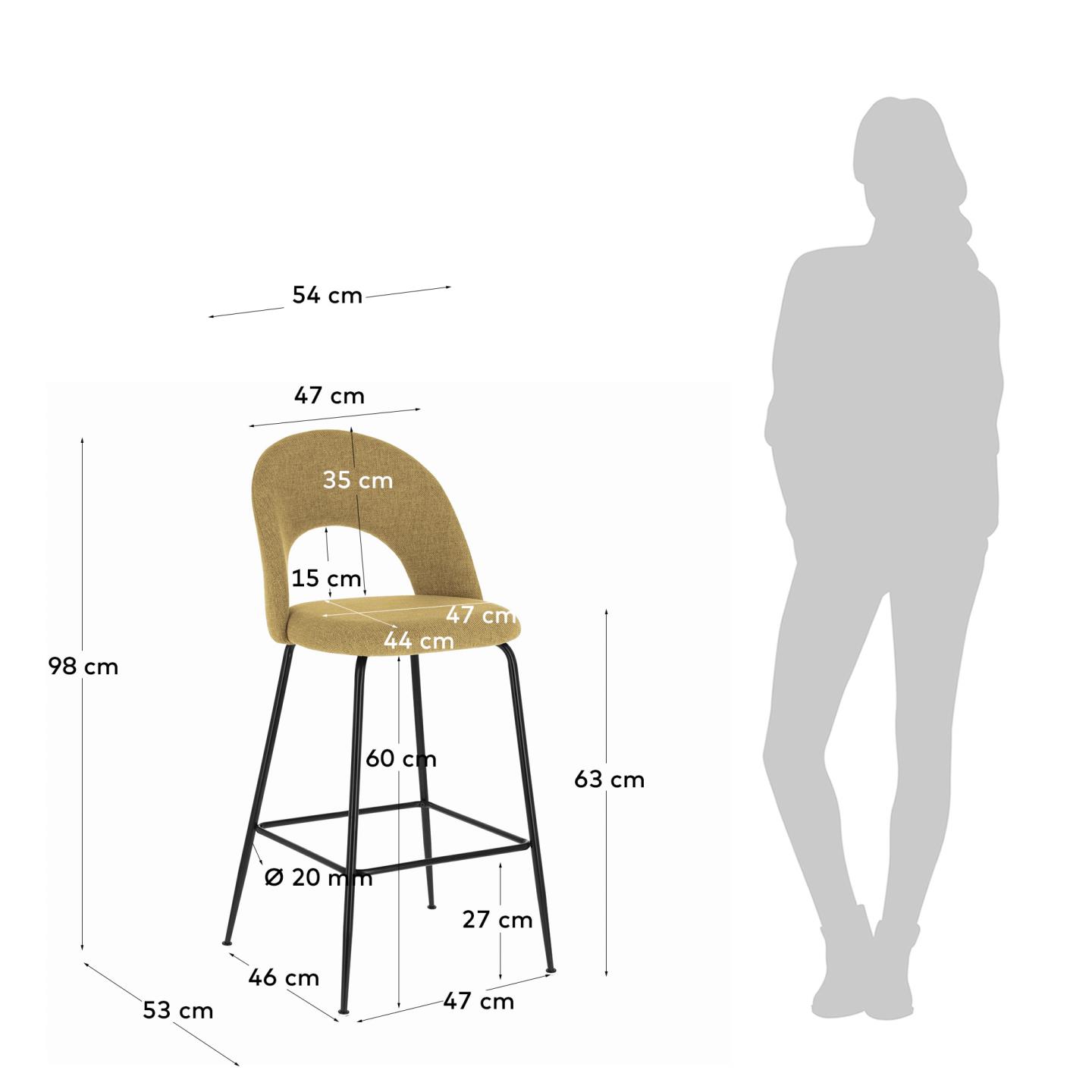 KAVE HOME Barhocker MAHALIA KAVE HOME Barhocker MAHALIA
