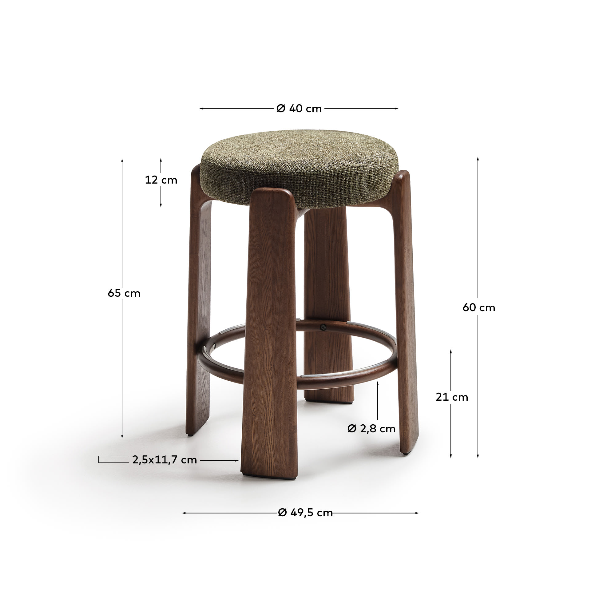 KAVE HOME Hocker GRANITE