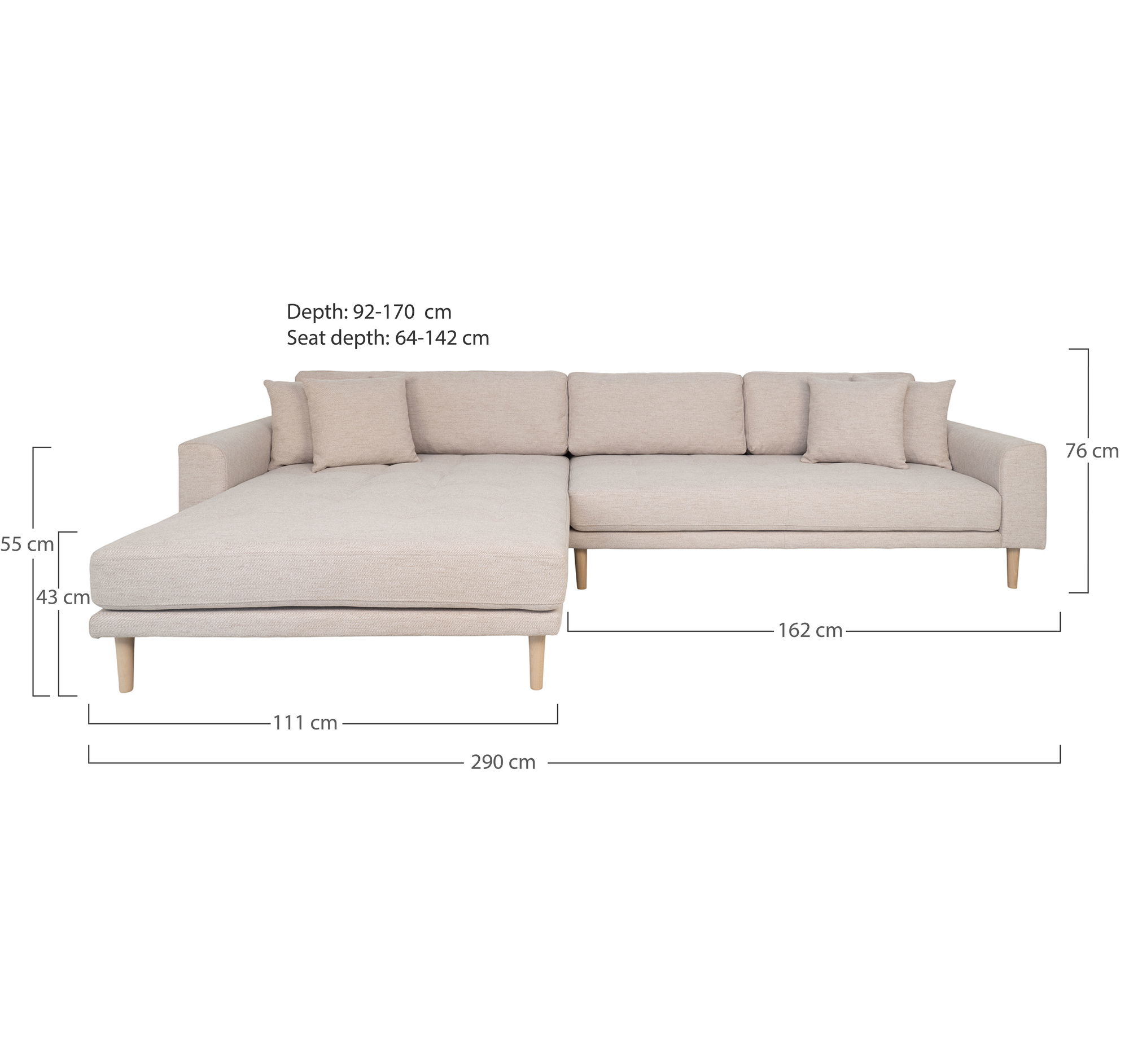HOUSE NORDIC Sofa LIDO HOUSE NORDIC Sofa LIDO
