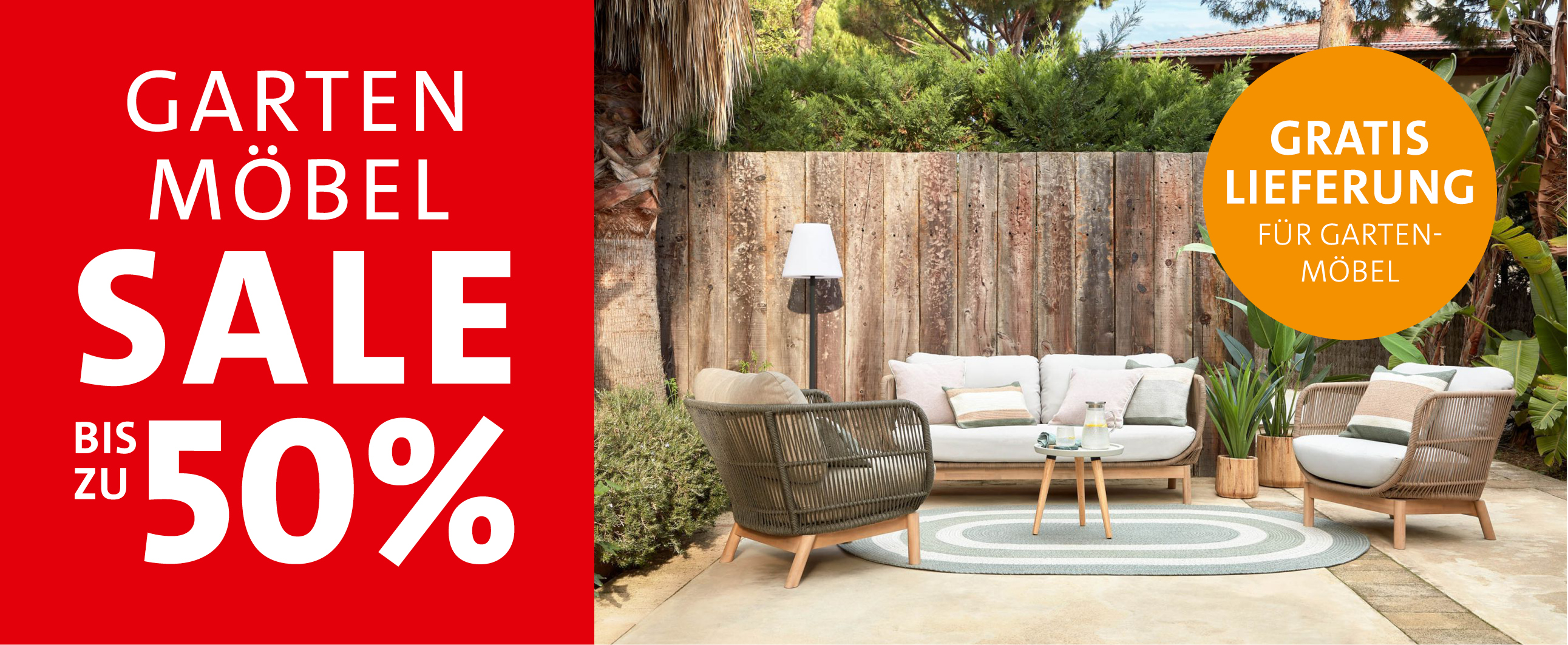 Garten Sale Header Desktop