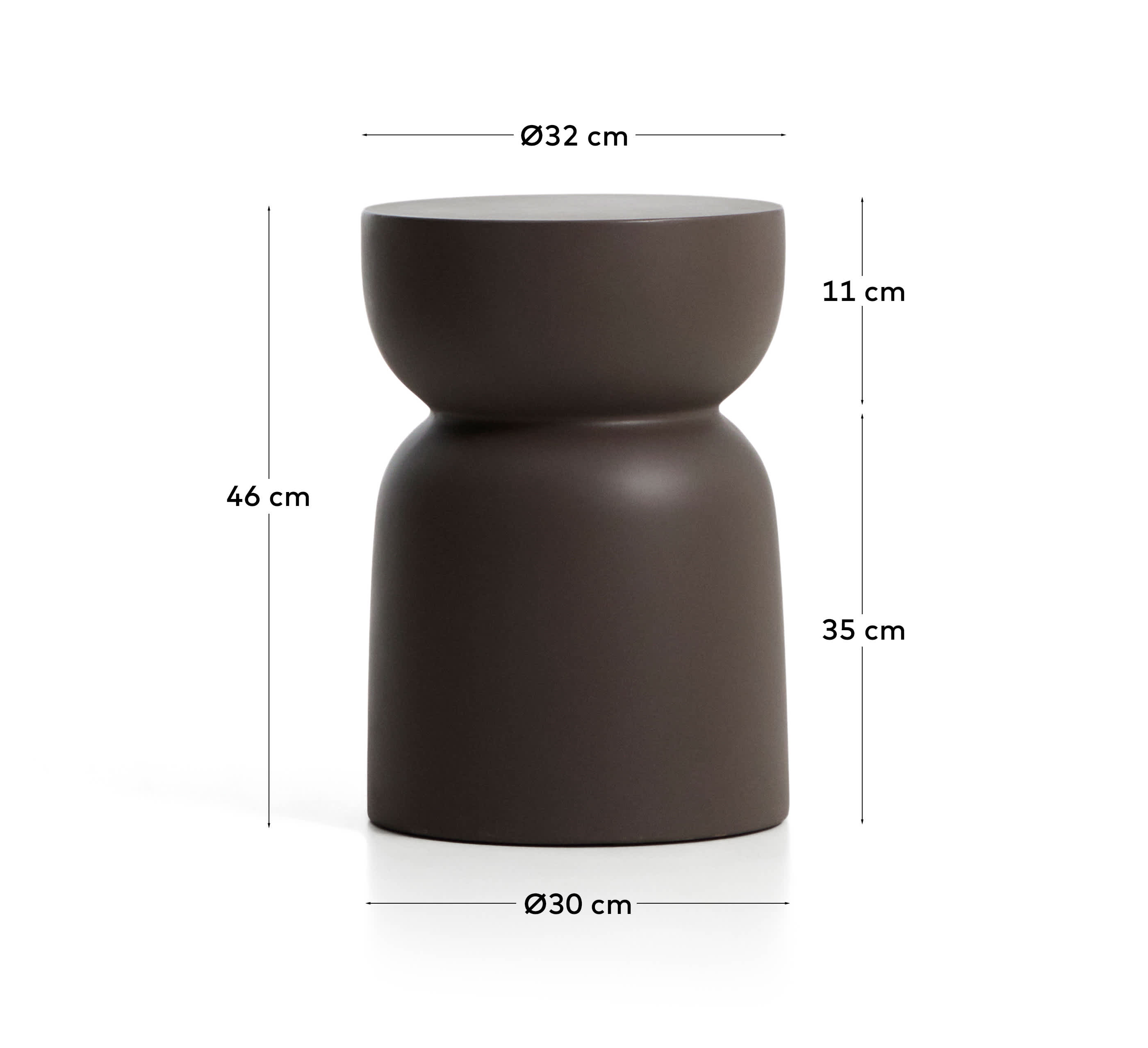KAVE HOME Beistelltisch Outdoor GARBET