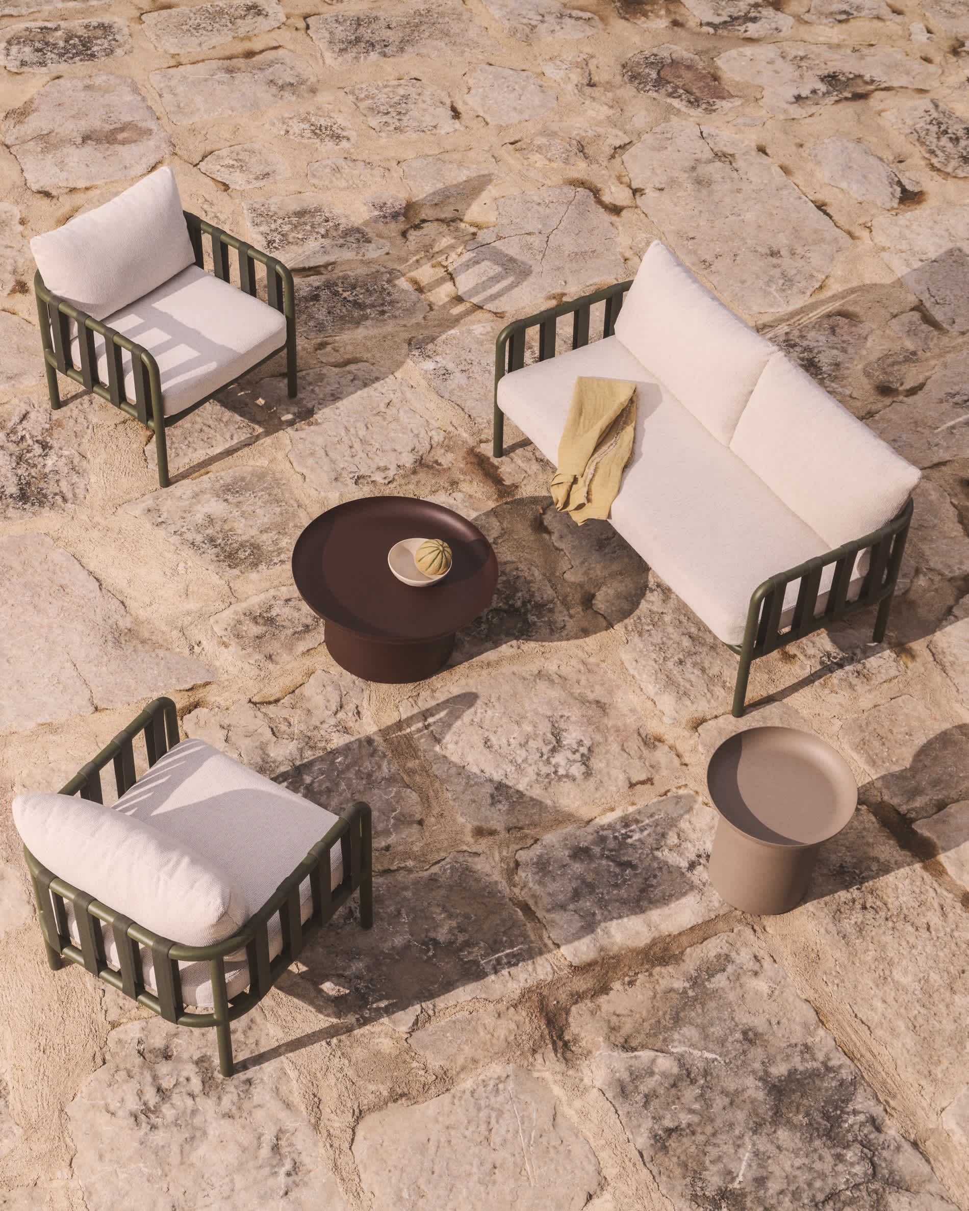 KAVE HOME Beistelltisch Outdoor ARCOLA