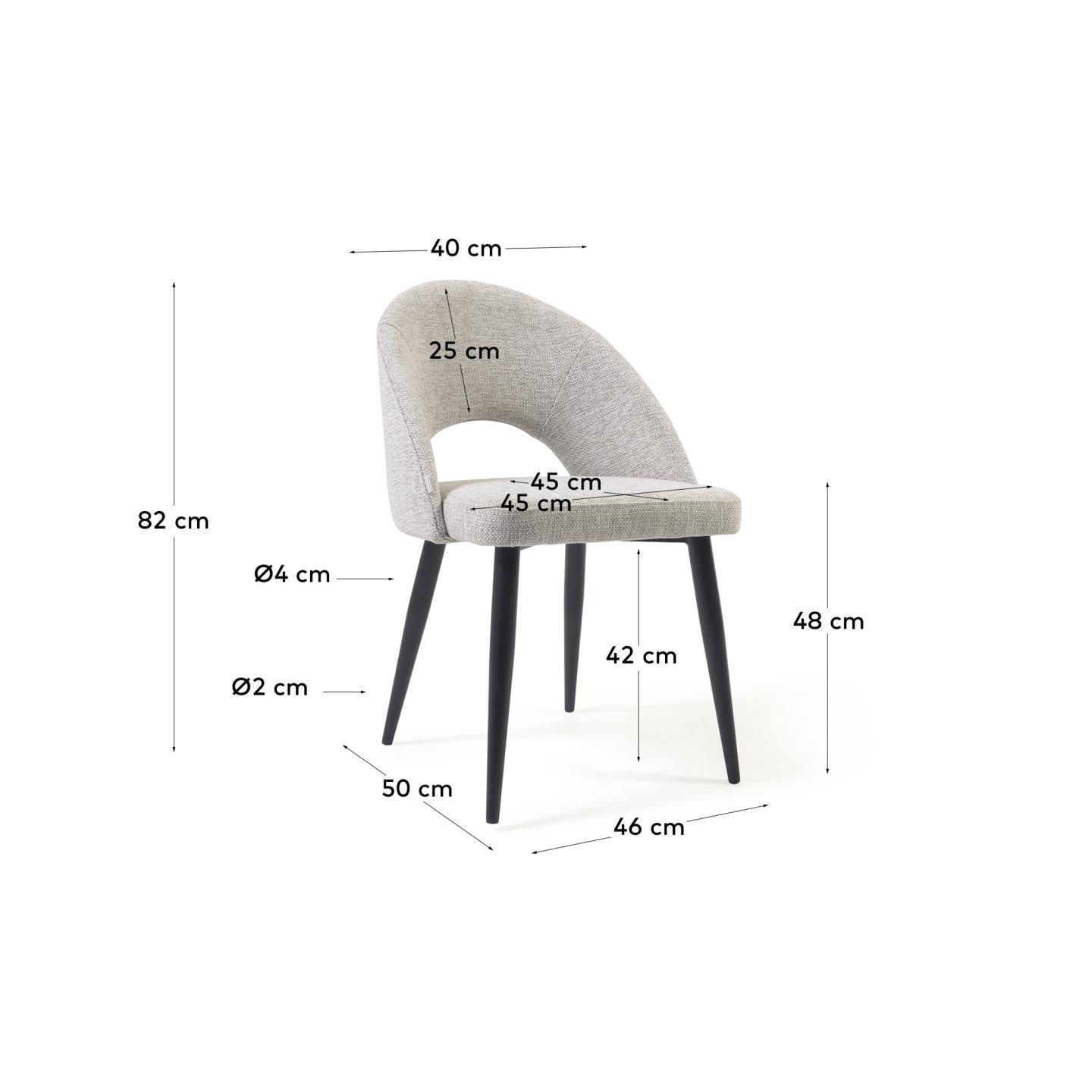 KAVE HOME Stuhl MAEL