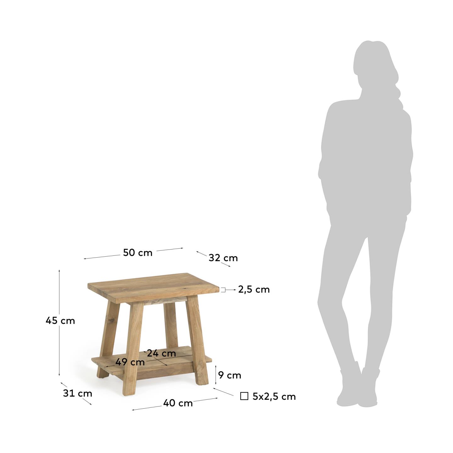 KAVE HOME Hocker SAFARA