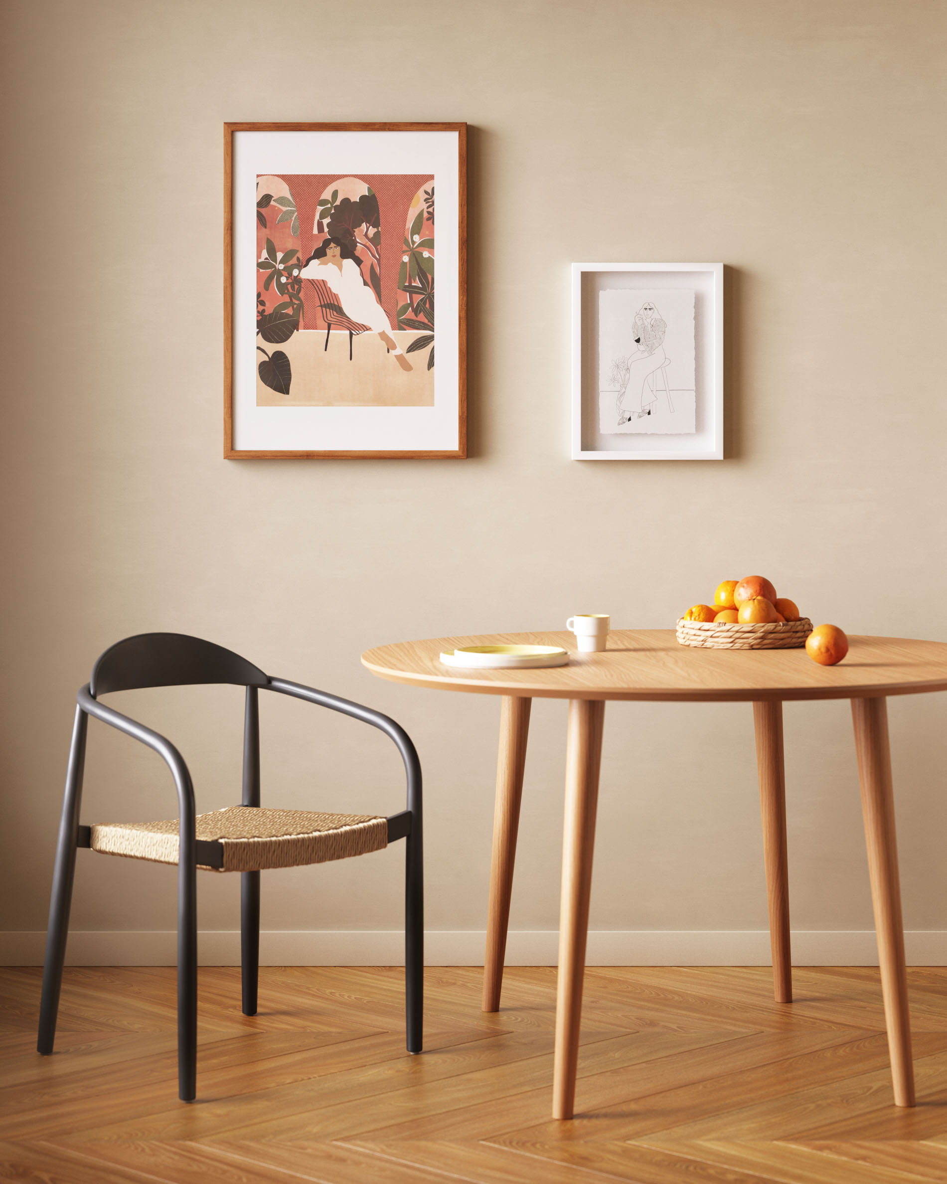 KAVE HOME Chaise NINA