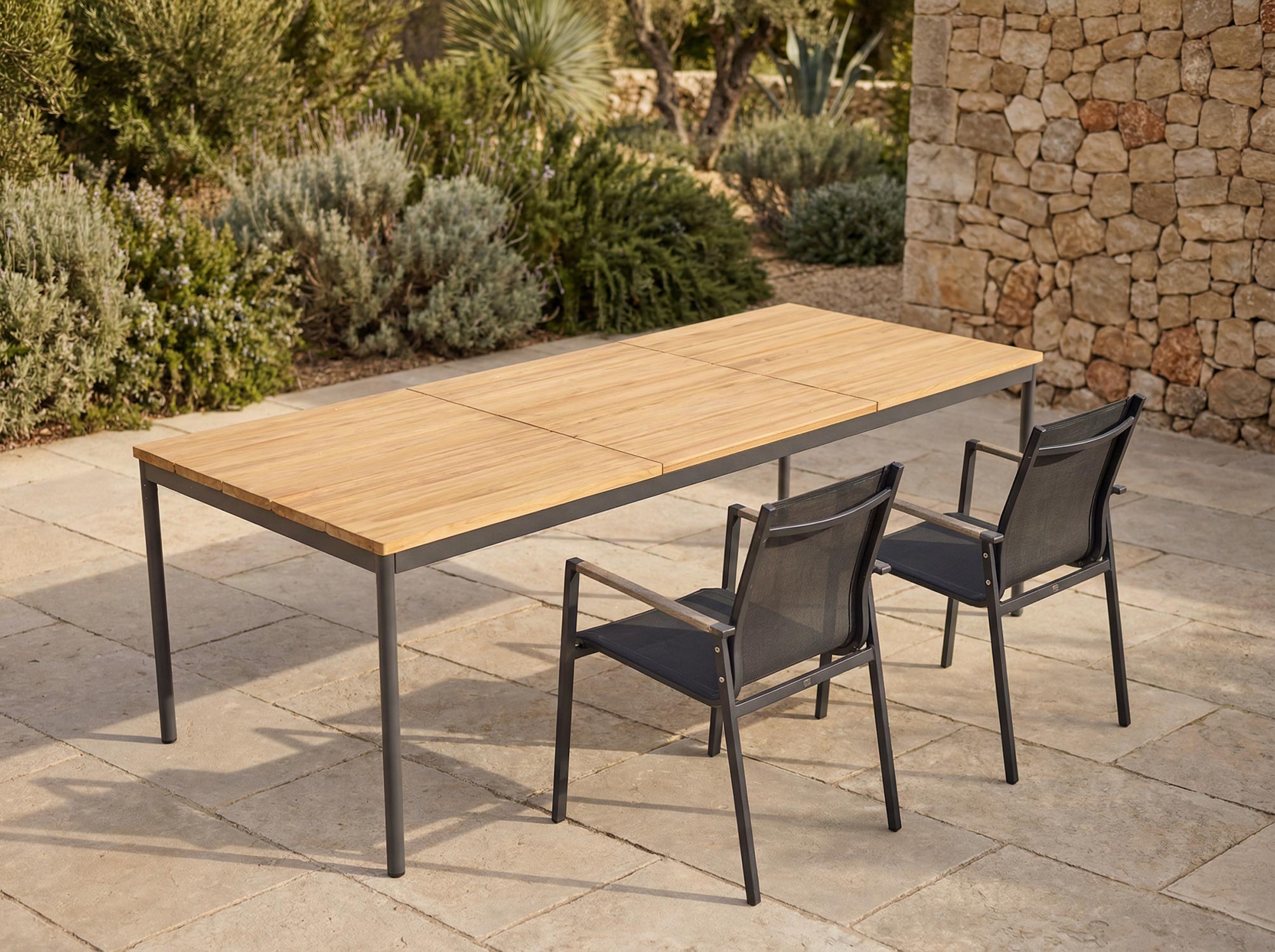 BRAFAB Gartentisch NOX