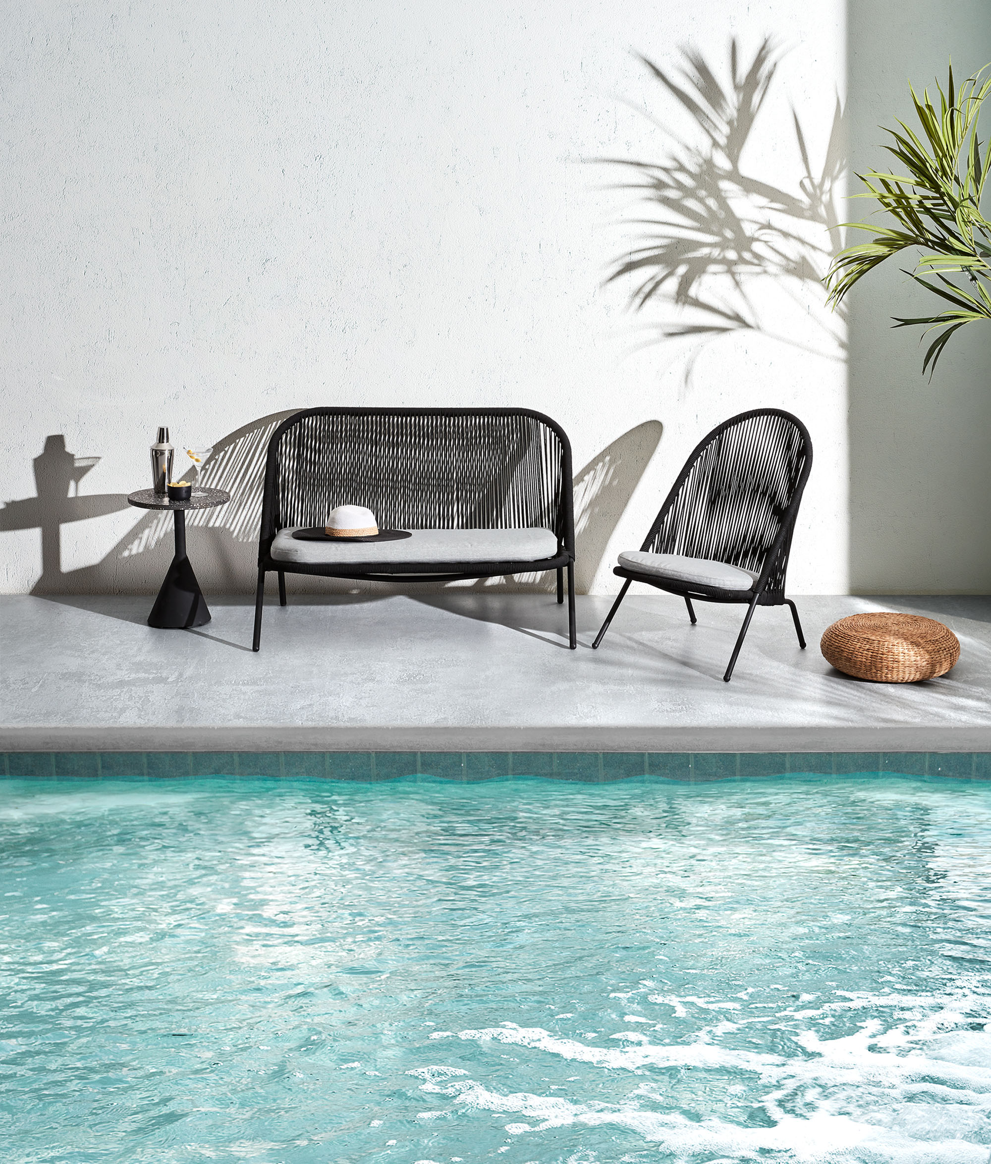 KAVE HOME Table d'appoint DELANO