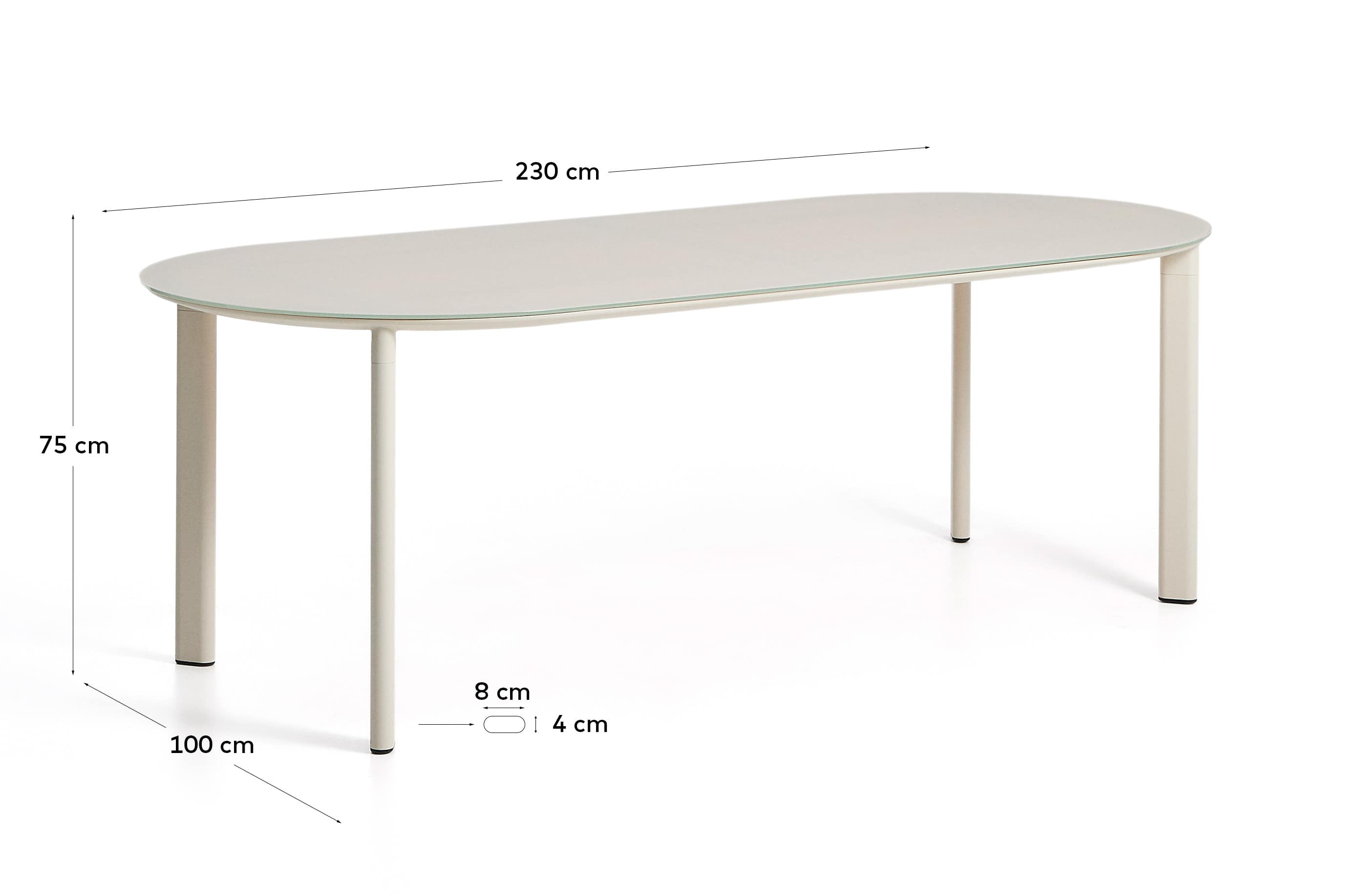 Table de jardin ERICE de Kave Home