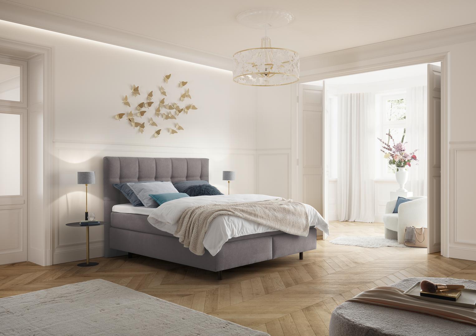 LÜCK Boxspringbett GRID