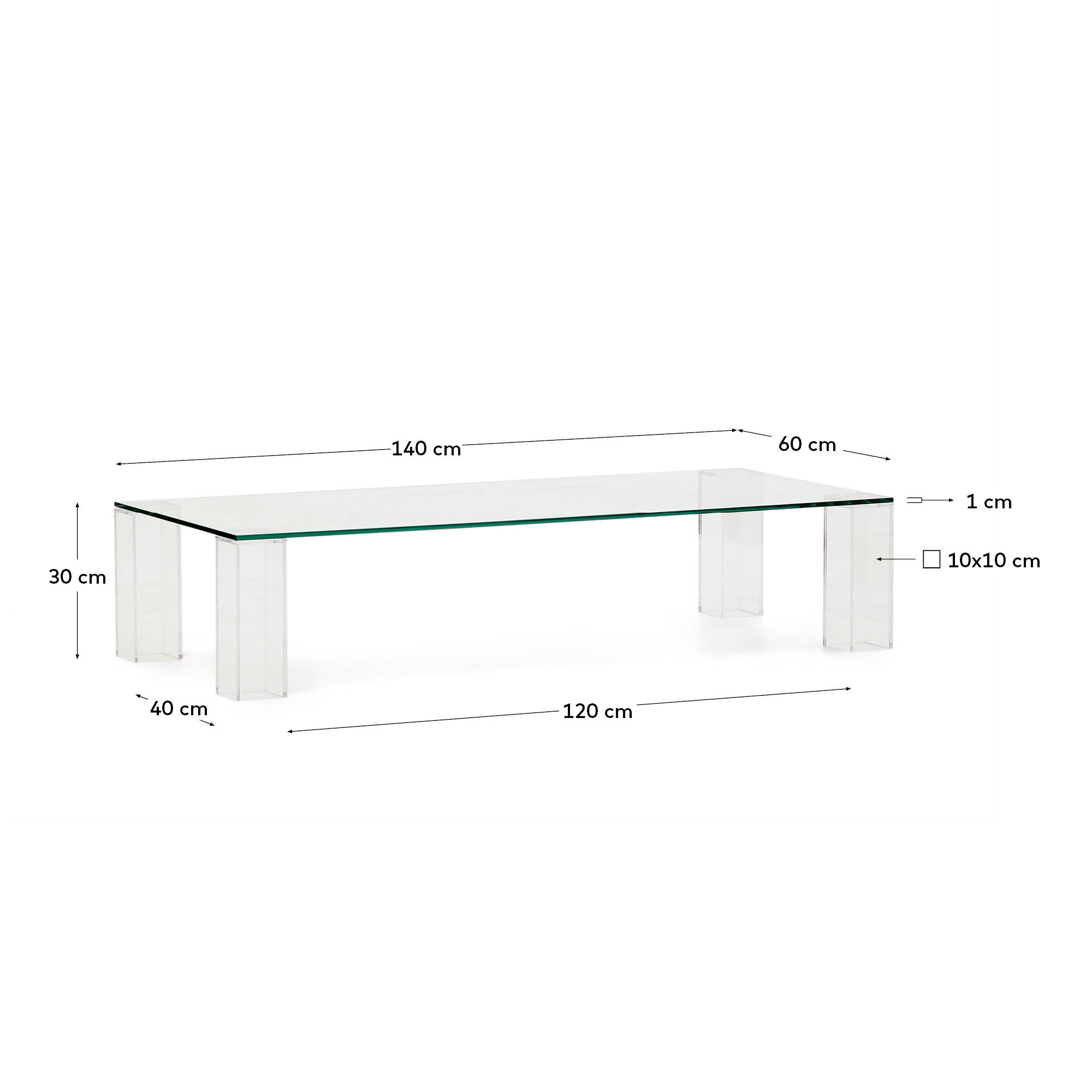 KAVE HOME Couchtisch ADULARIA