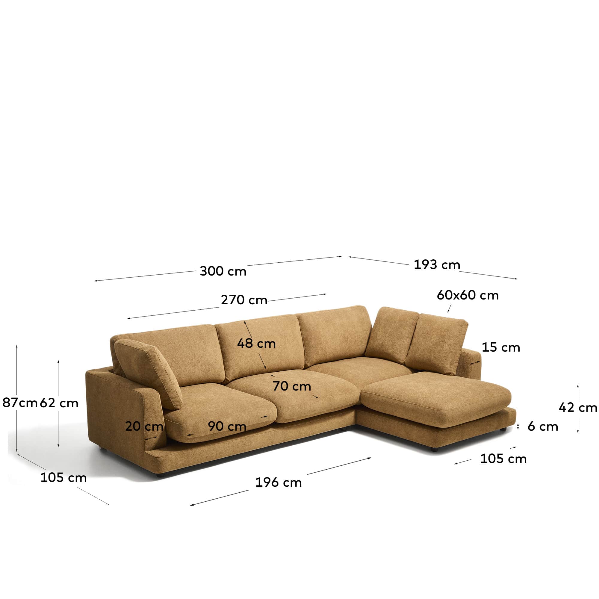 KAVE HOME Sofa GALA