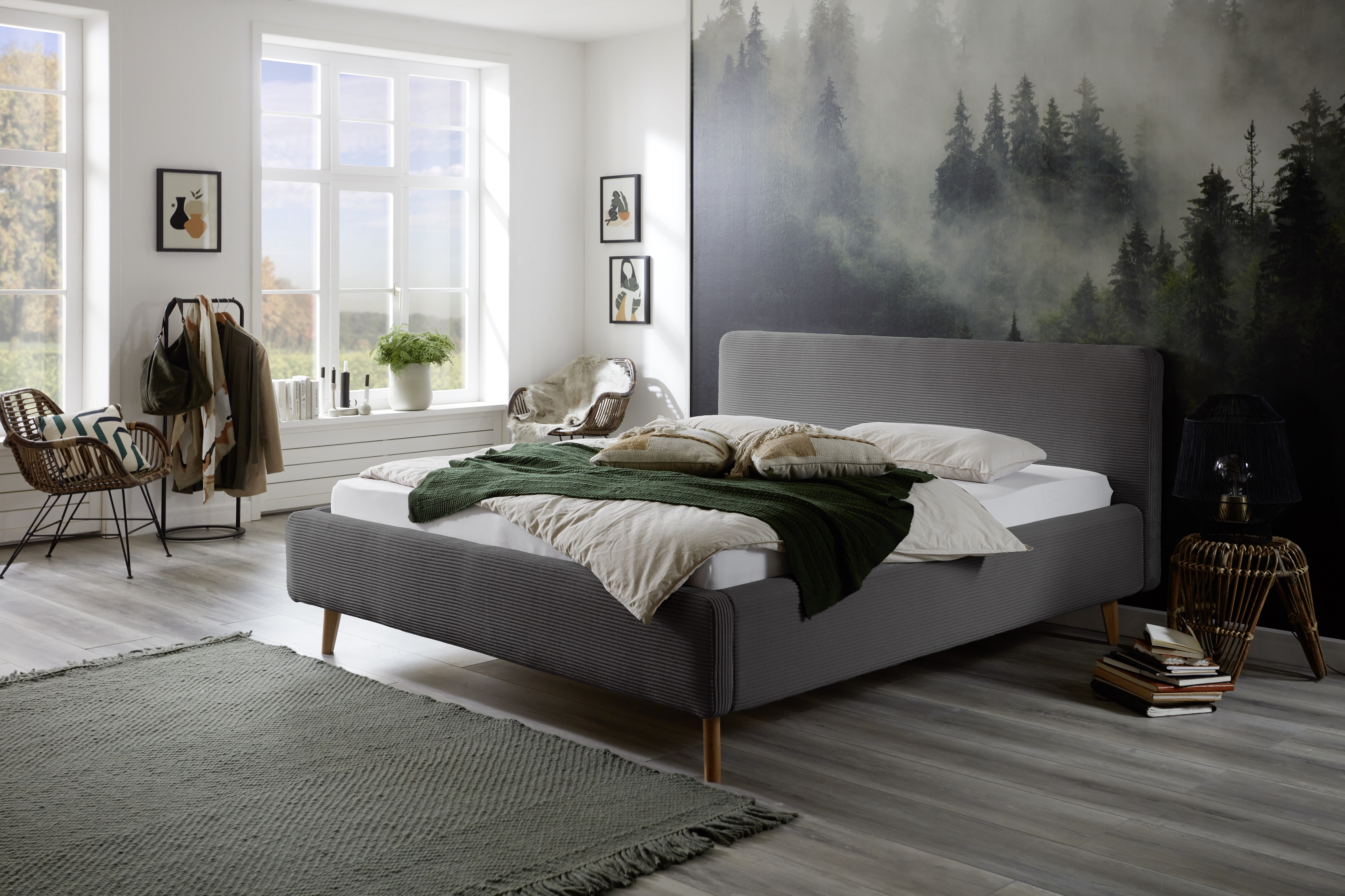 Meise upholstered bed MATTIS