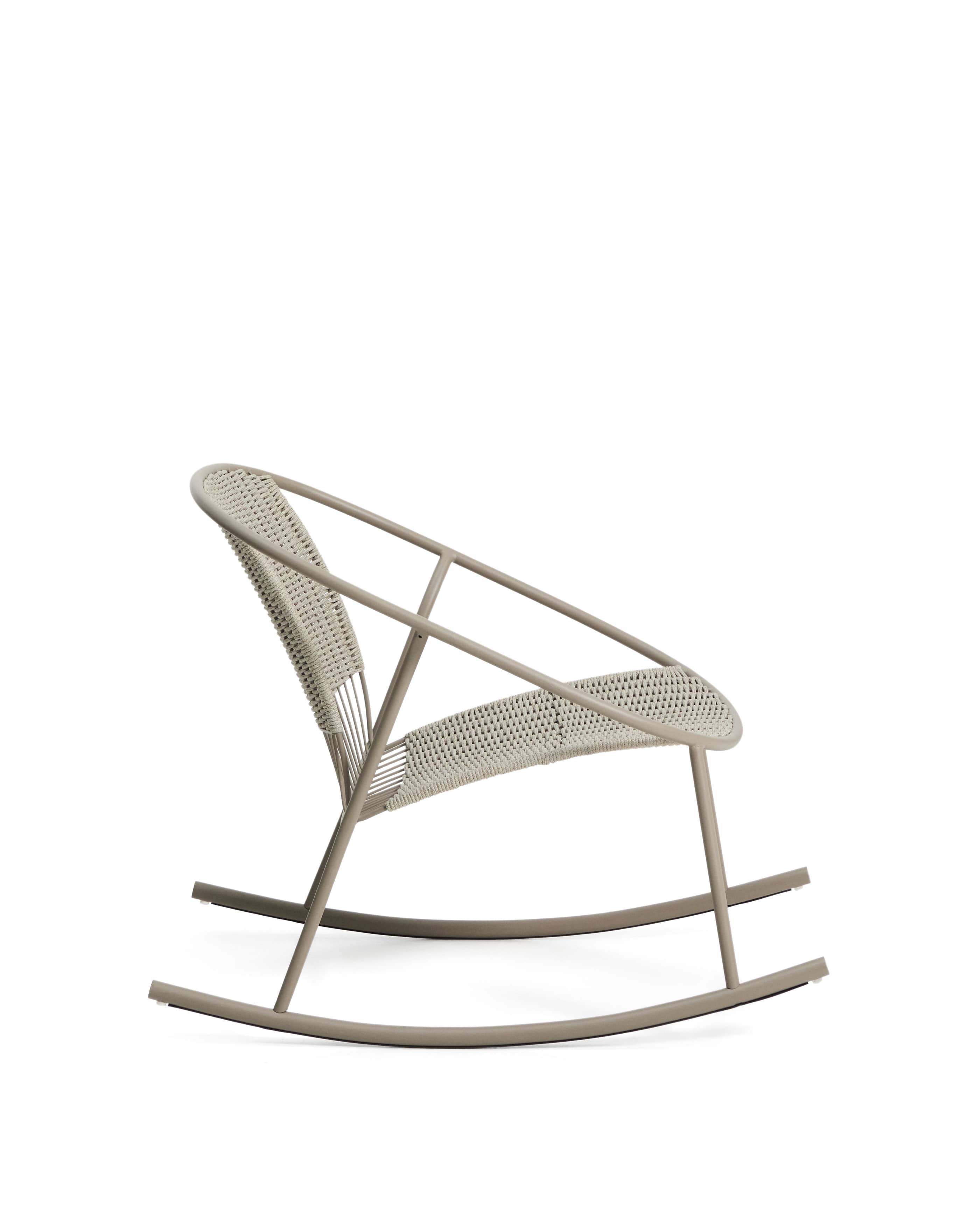 KAVE HOME Schaukelstuhl ATRANI