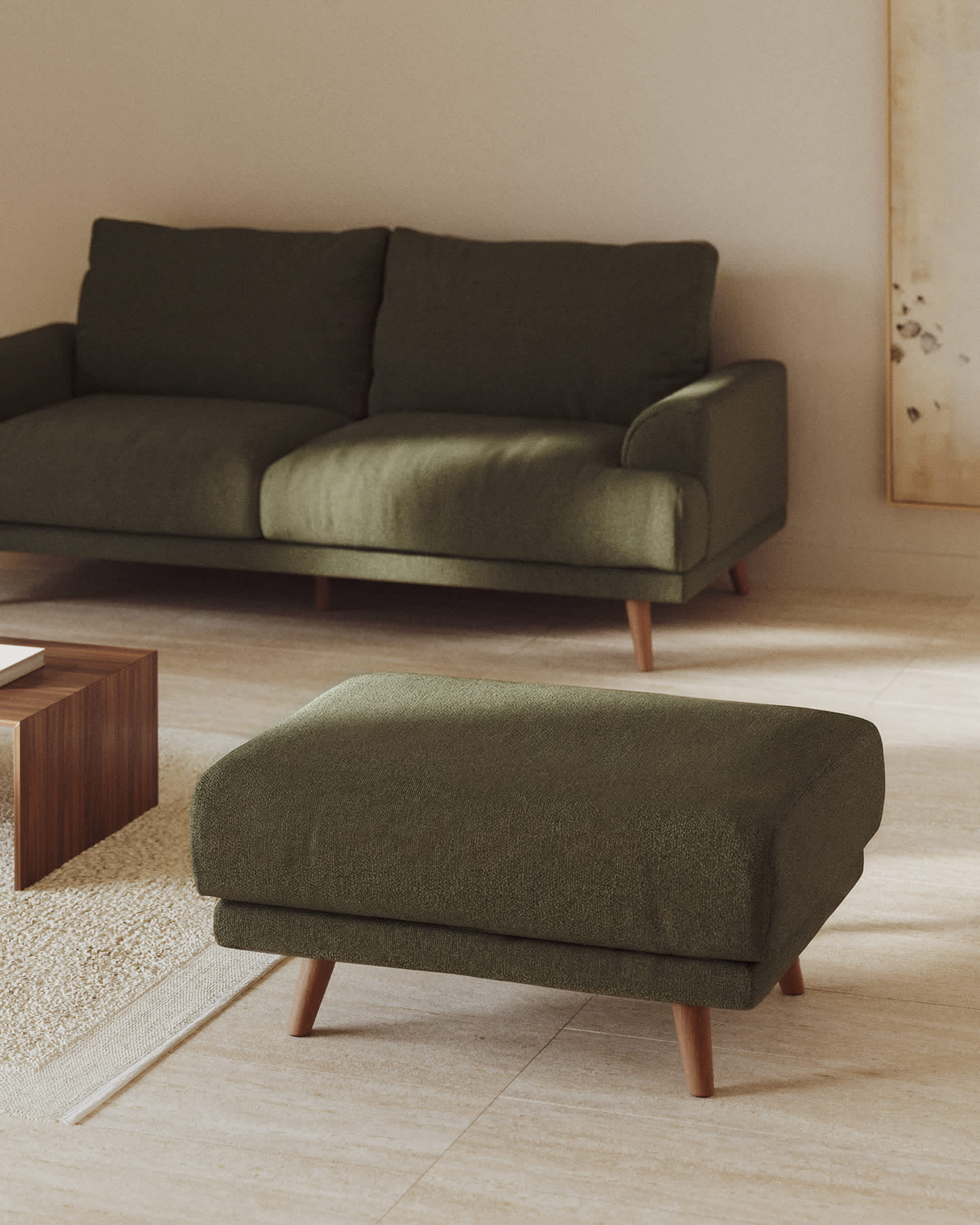 KAVE HOME Fußhocker KARIN