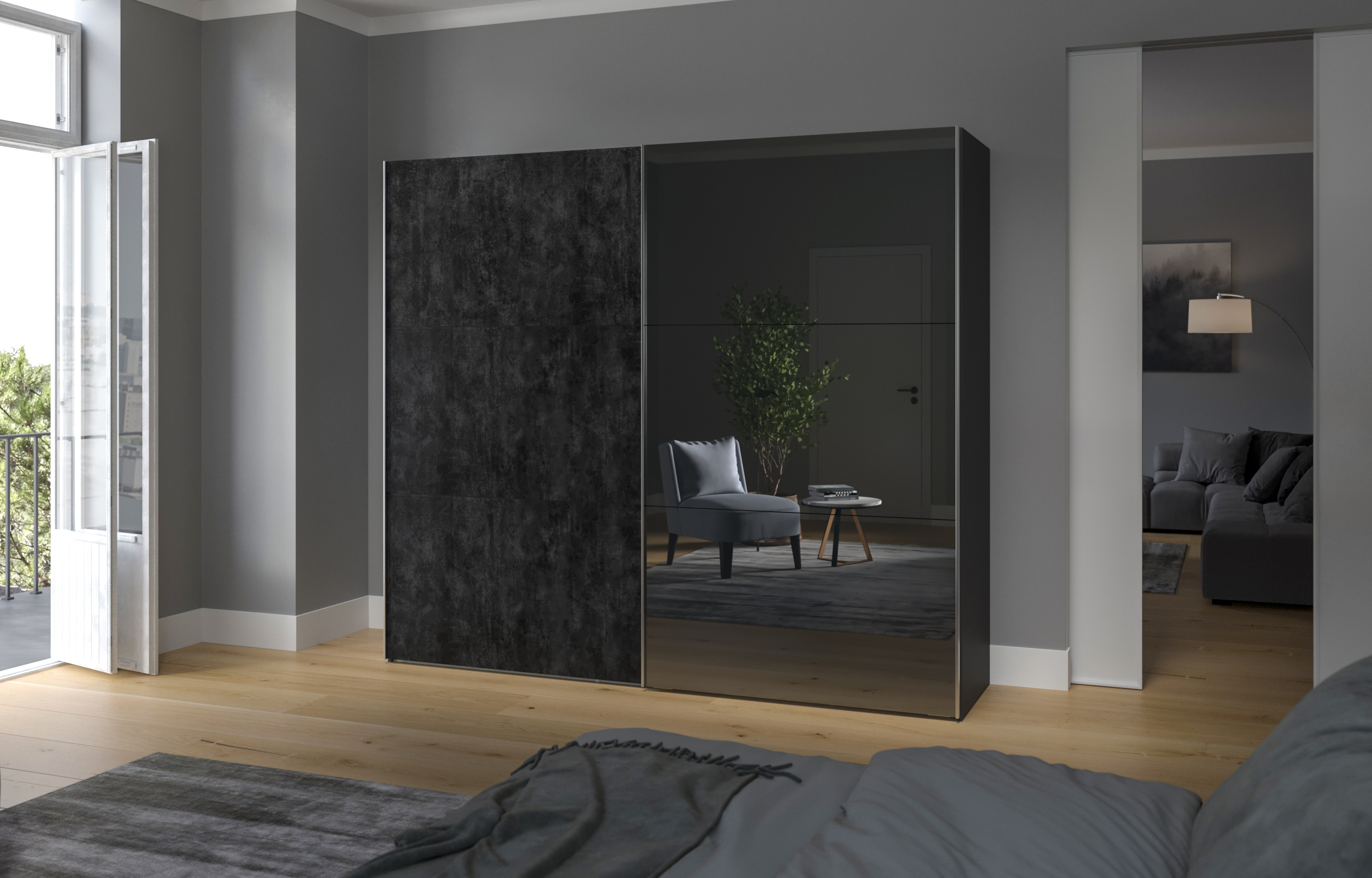 JUTZLER Kleiderschrank SLIDELINE