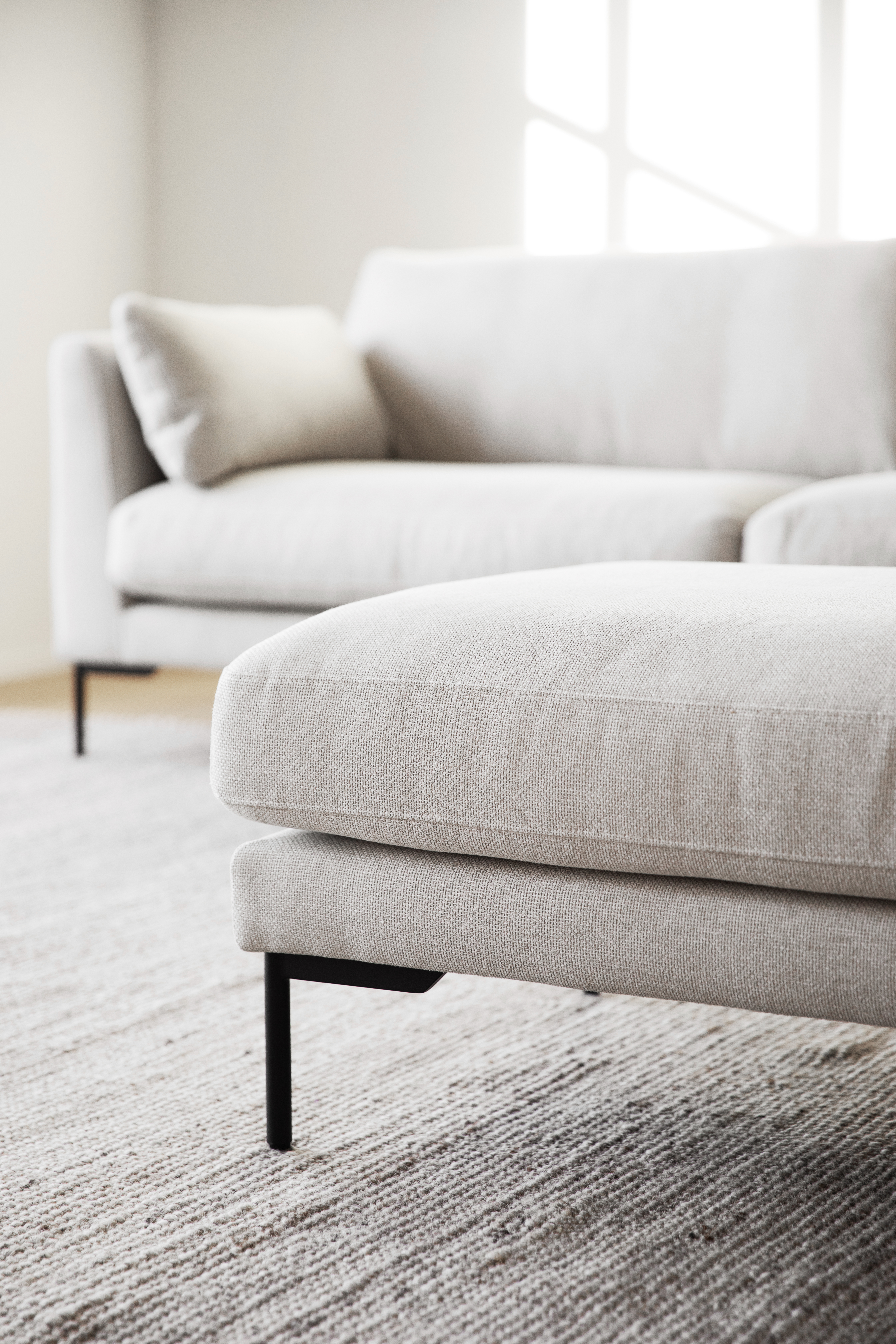 Rowico footstool CORWIN