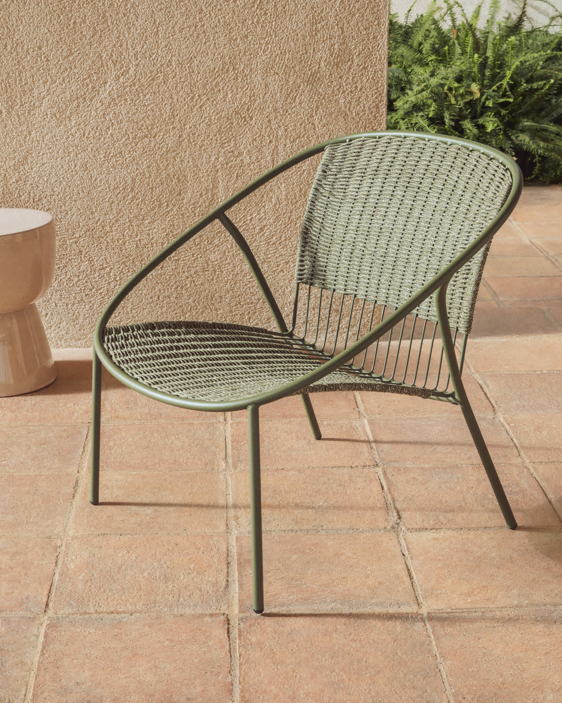 KAVE HOME Fauteuil de jardin ATRANI