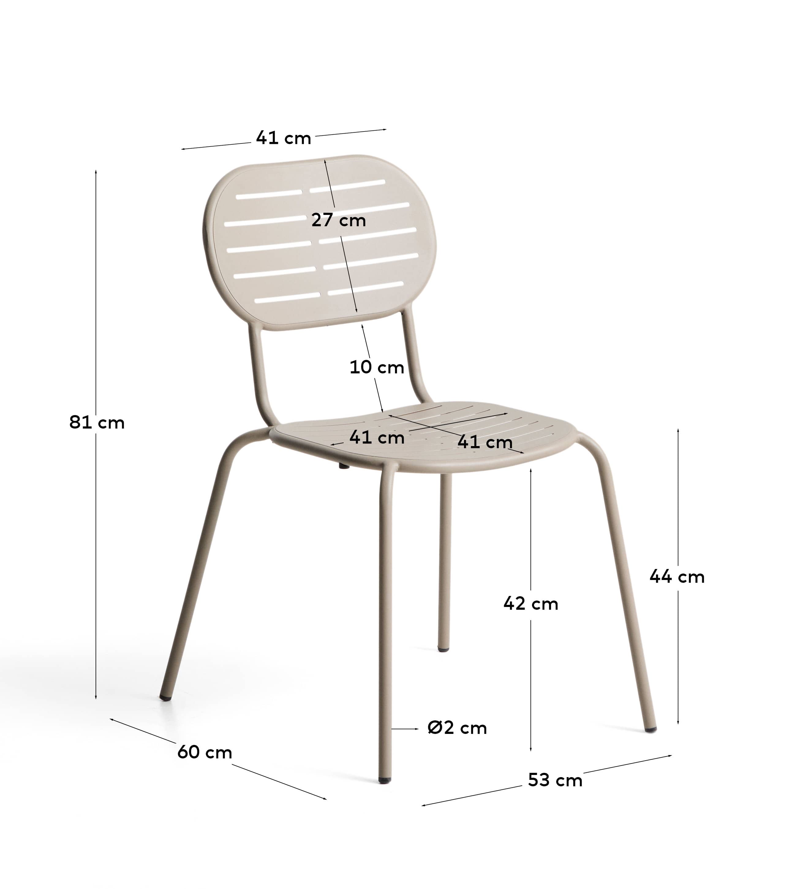 Kave Home BRAI Garden Chair