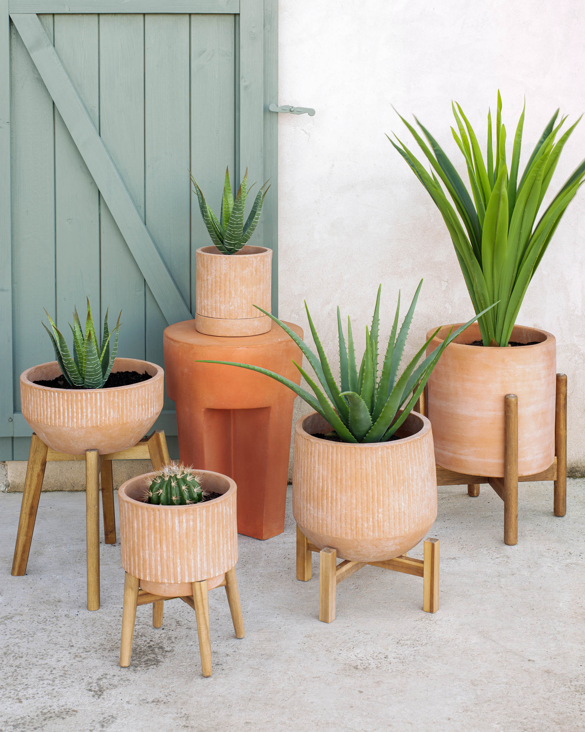 KAVE HOME Beistelltisch Outdoor VILENA KAVE HOME Gartenbeistelltisch VILENA