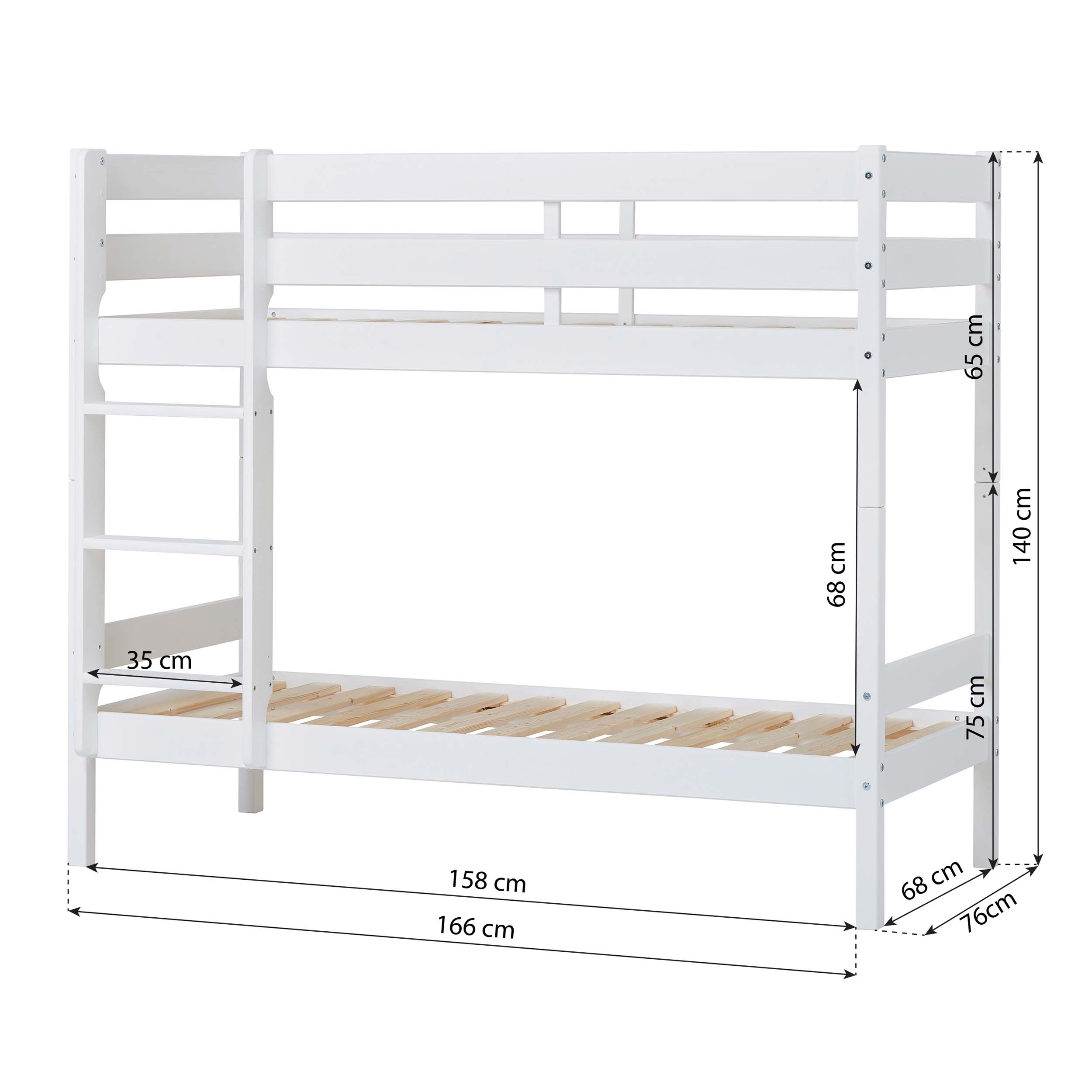 HOPPEKIDS Etagenbett ECO COMFORT HOPPEKIDS Etagenbett ECO COMFORT