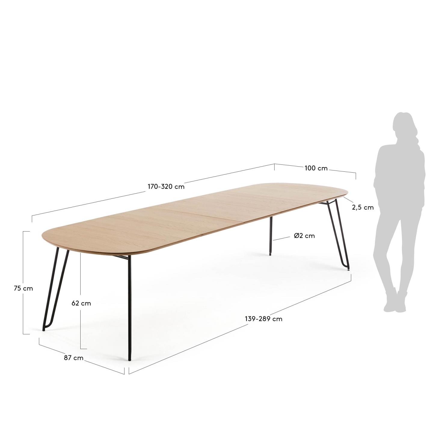 KAVE HOME Esstisch NOVAC