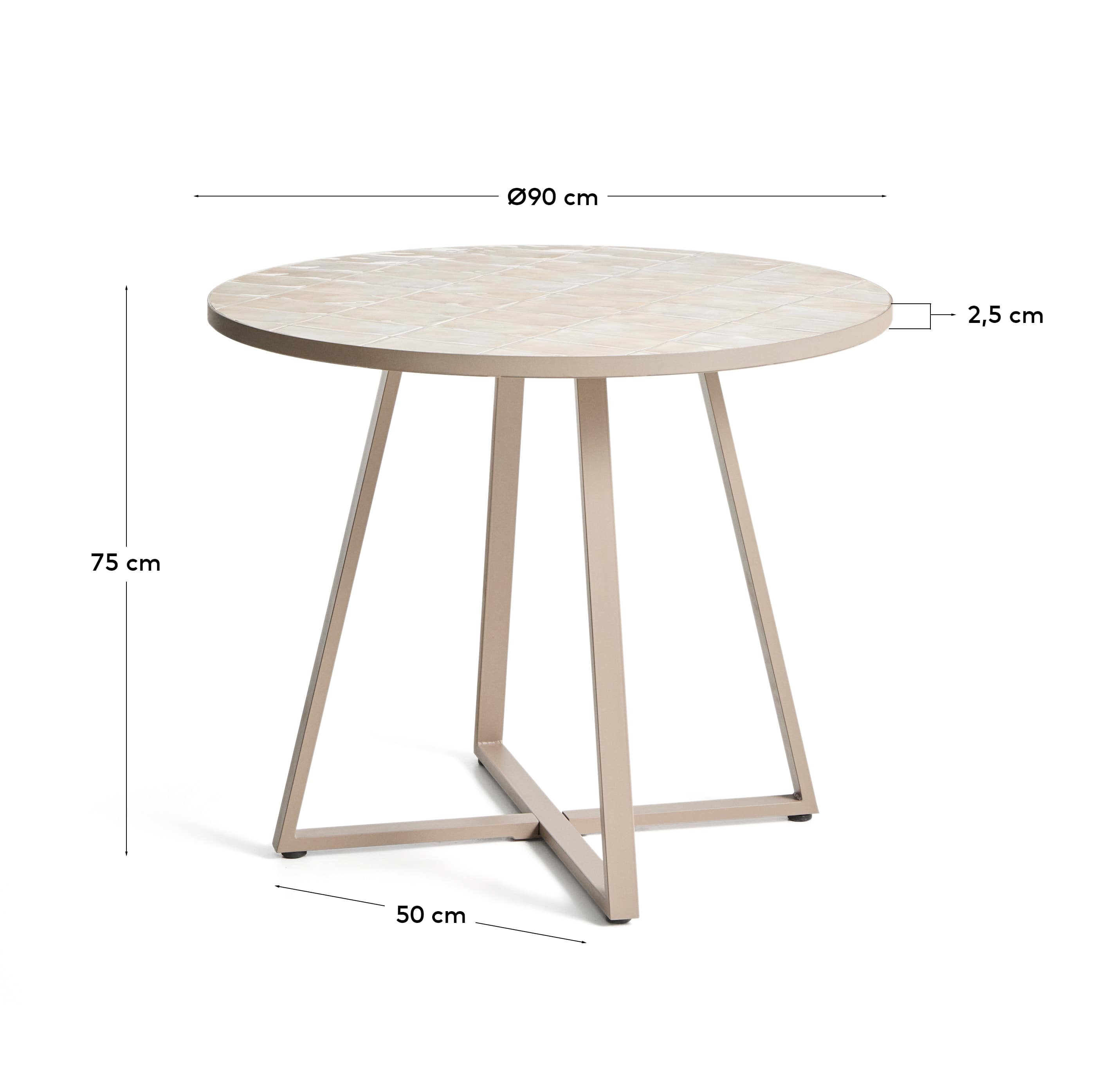 KAVE HOME Gartentisch TELLA