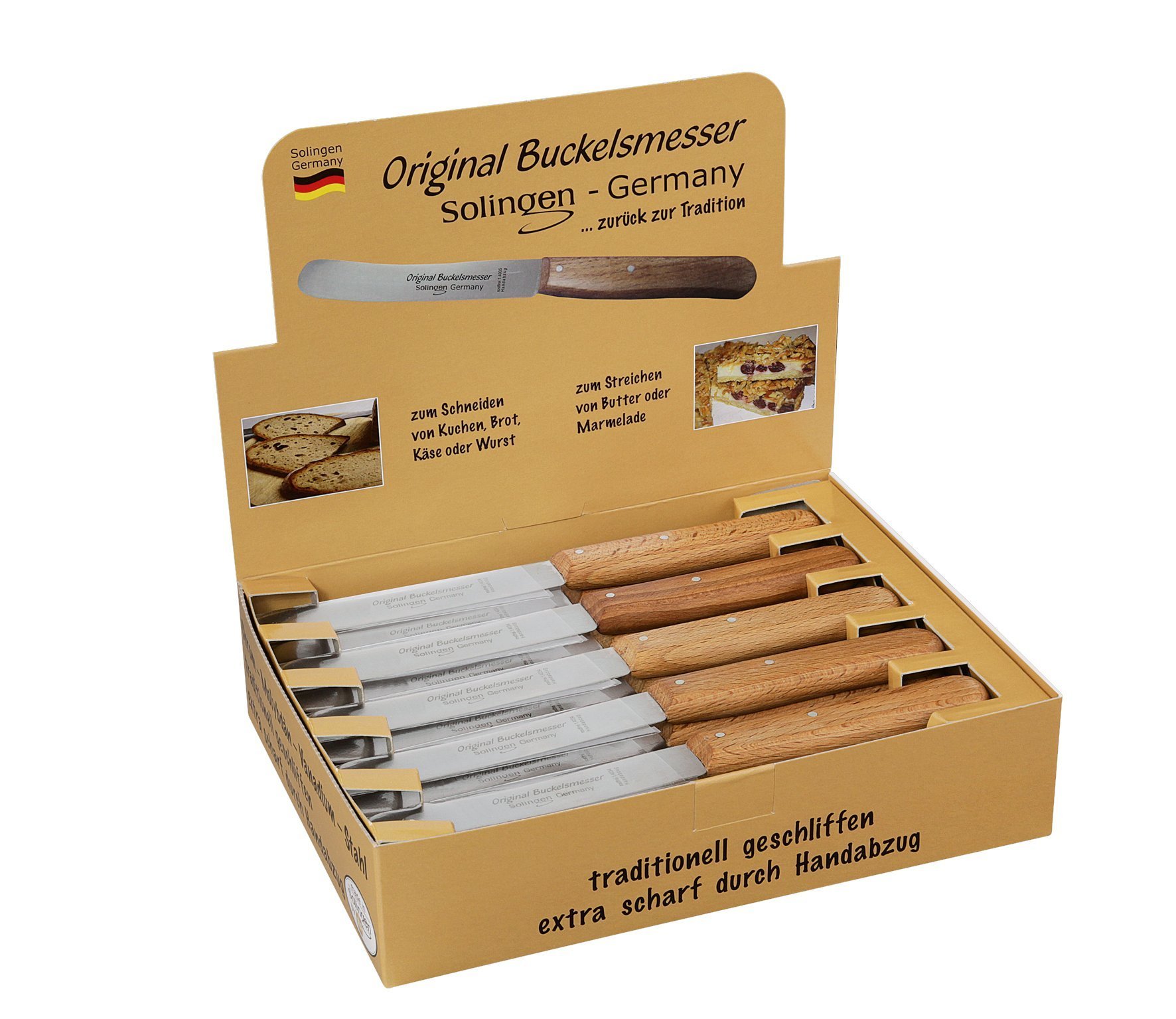 ZASSENHAUS Frühstücksmesser BUCKELS ZASSENHAUS Frühstücksmesser BUCKELS