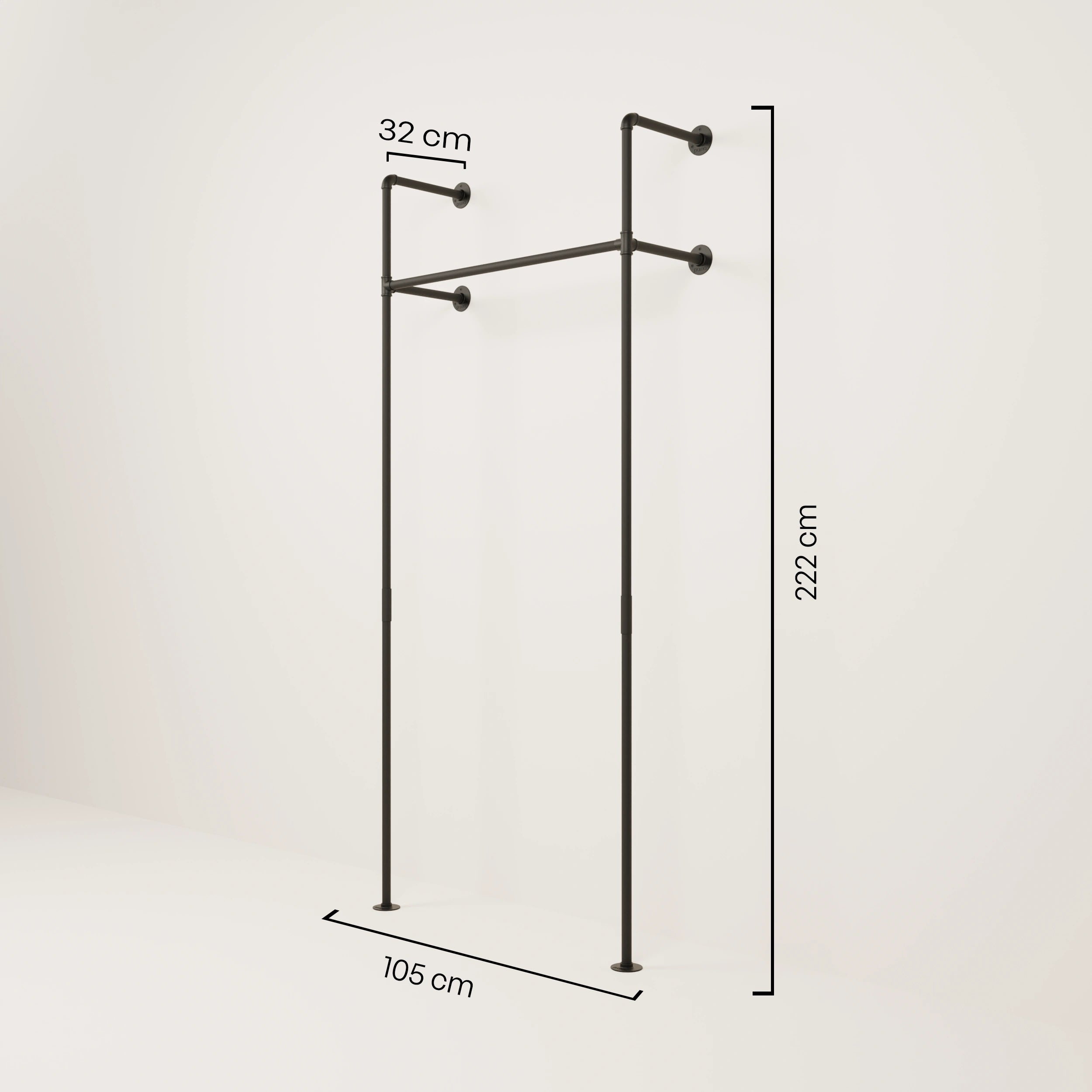 PAMO DESIGN Kleiderstangensystem KIM 1