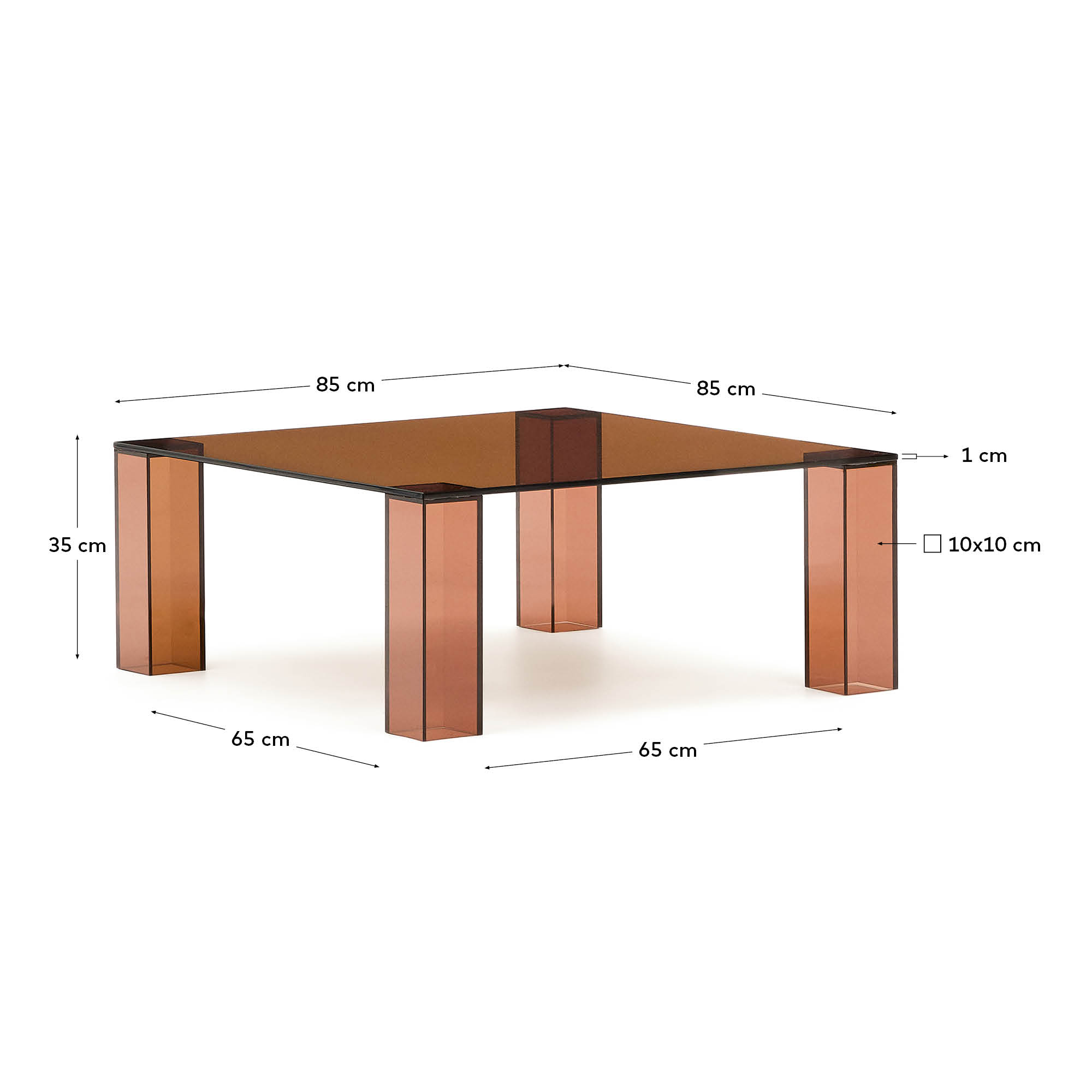 Kave Home Table d'appoint ADULARIA