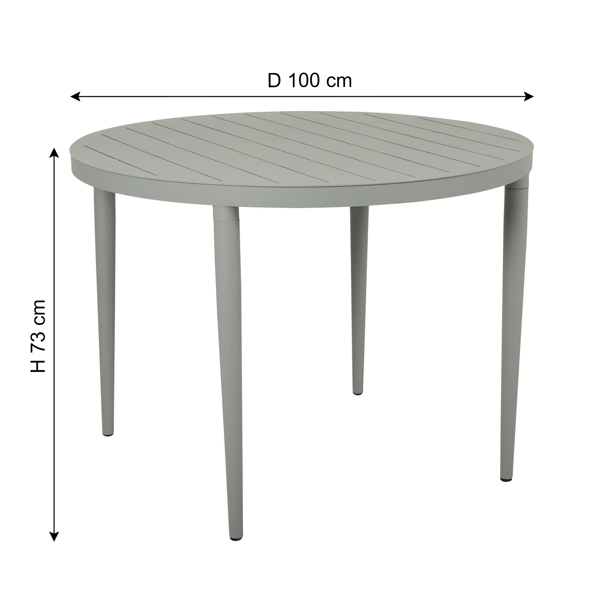 BRAFAB Gartentisch BIGBY