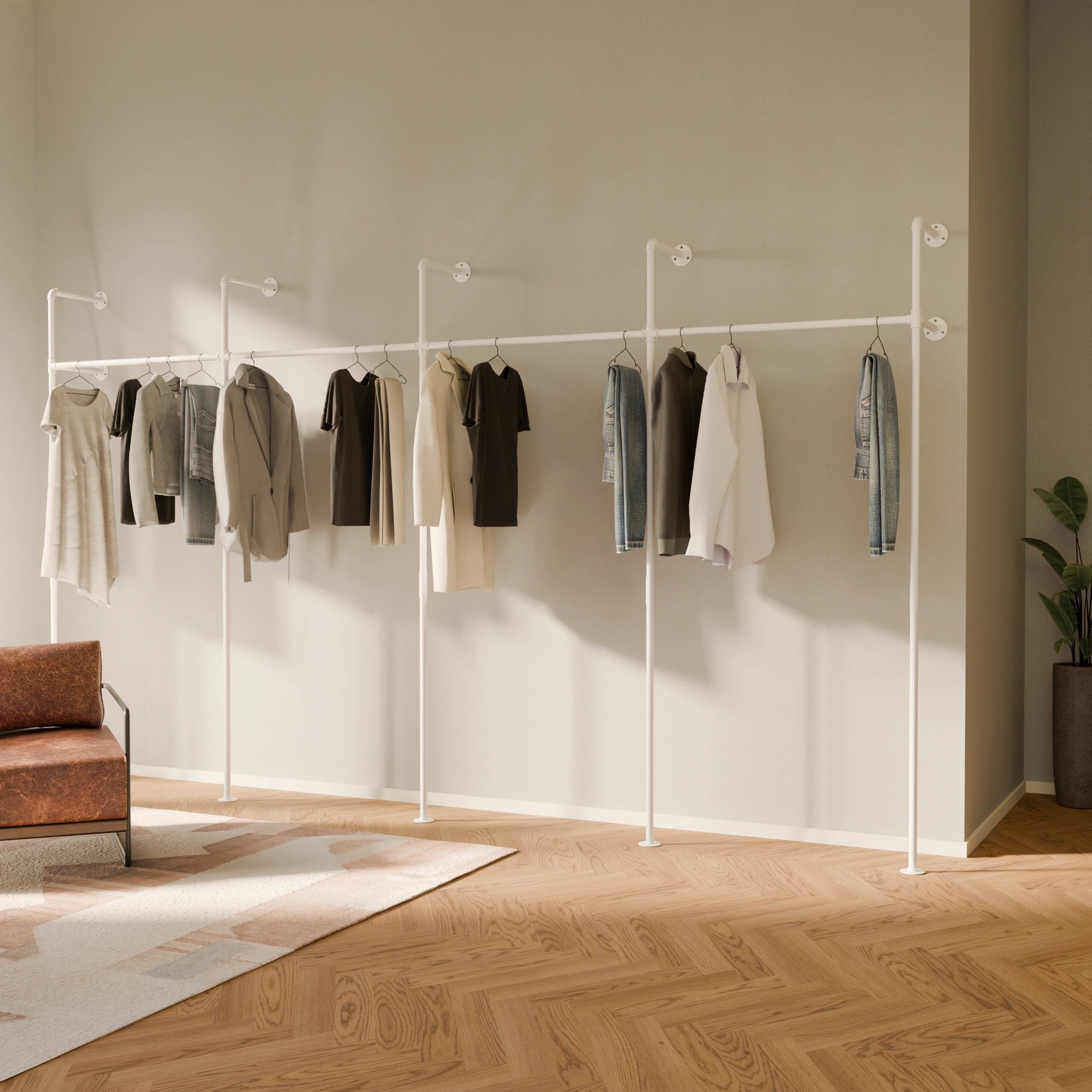 PAMO Kleiderstangensystem KIM 4