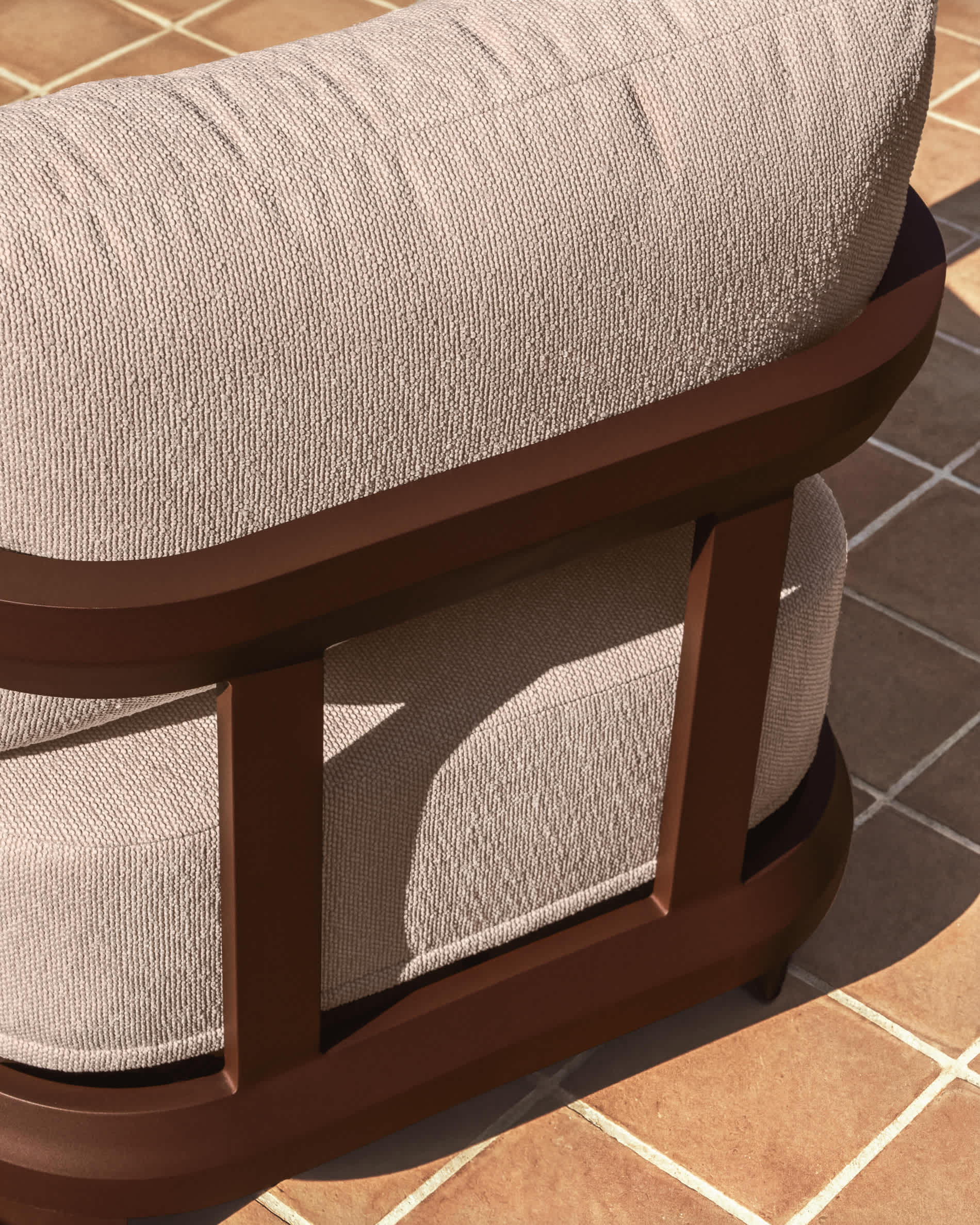KAVE HOME Fauteuil de jardin NERANO