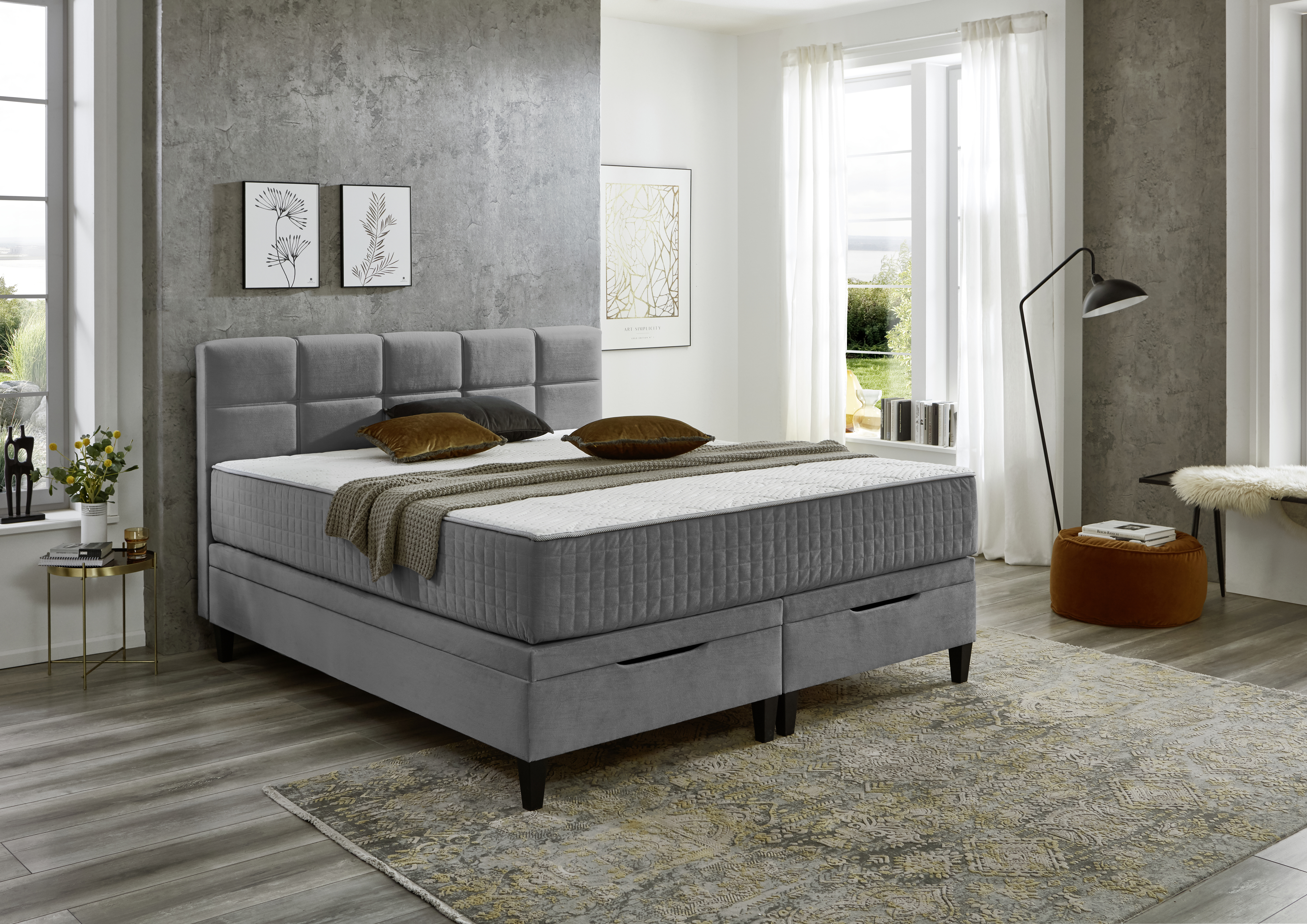 SUN GARDEN Boxspringbett WIEN