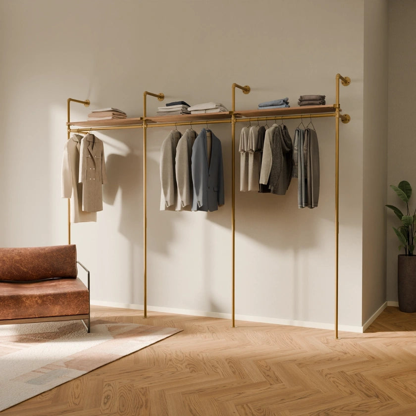 PAMO Kleiderstangensystem KIM 3 OAK