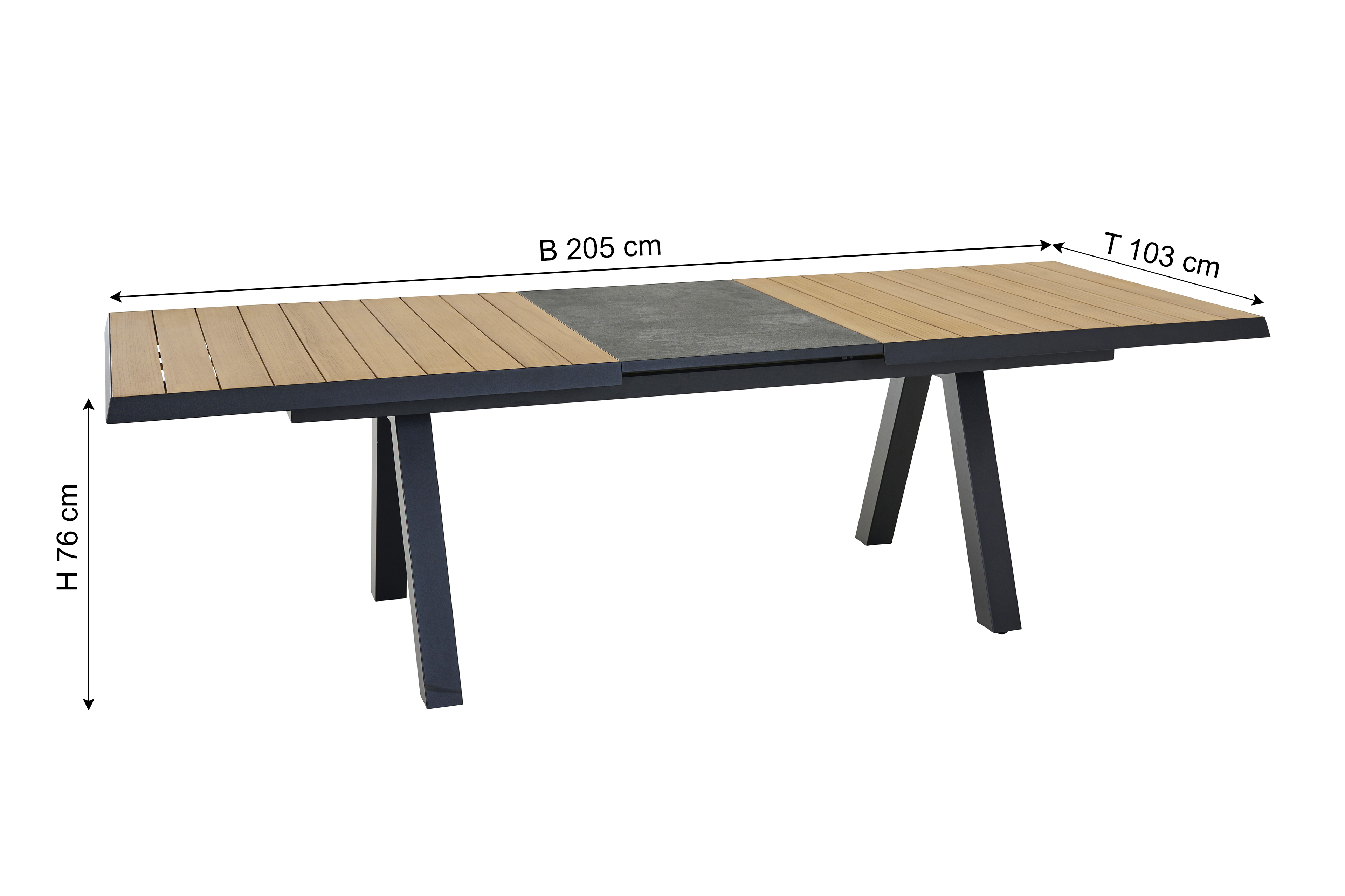 MONDO Table de jardin LATEA