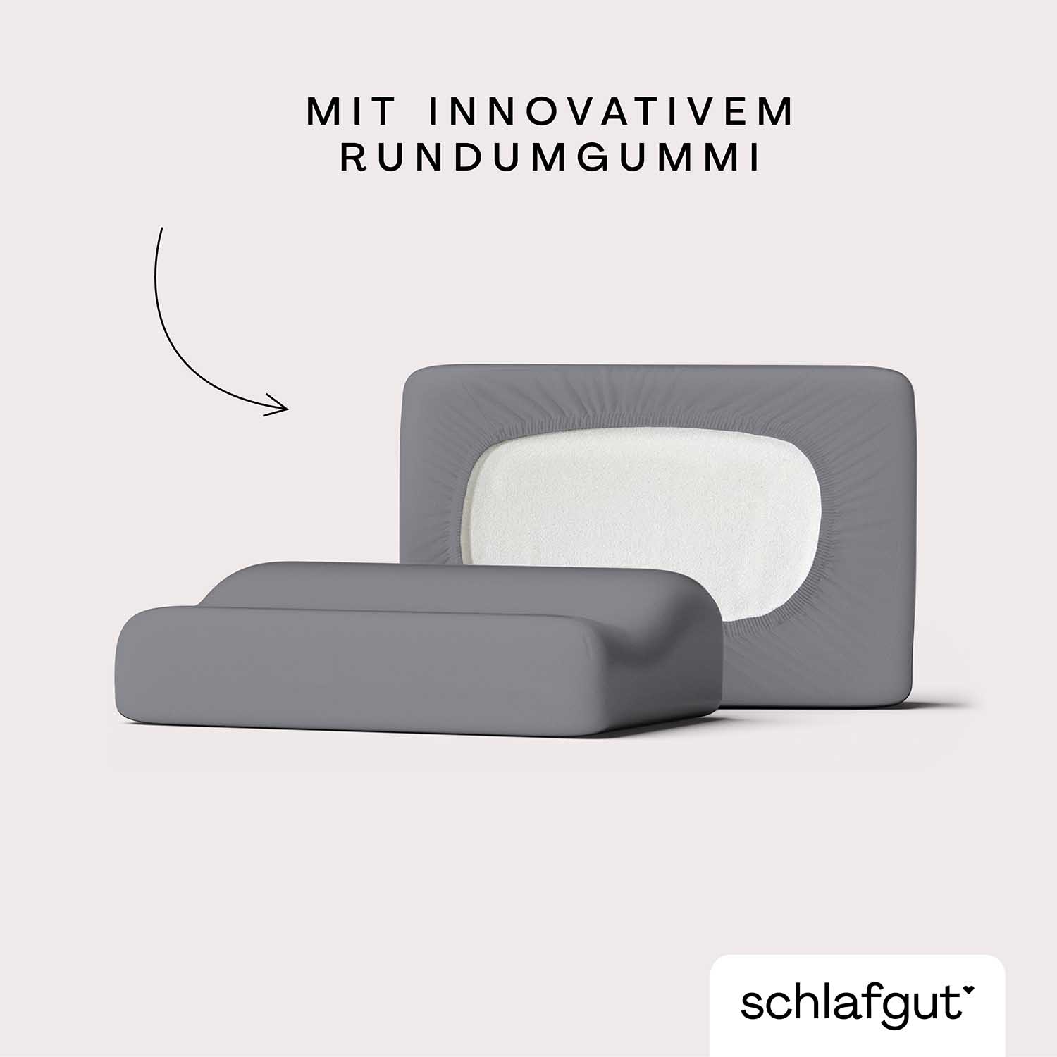 SCHLAFGUT Kissenbezug PURE SCHLAFGUT Kissenbezug