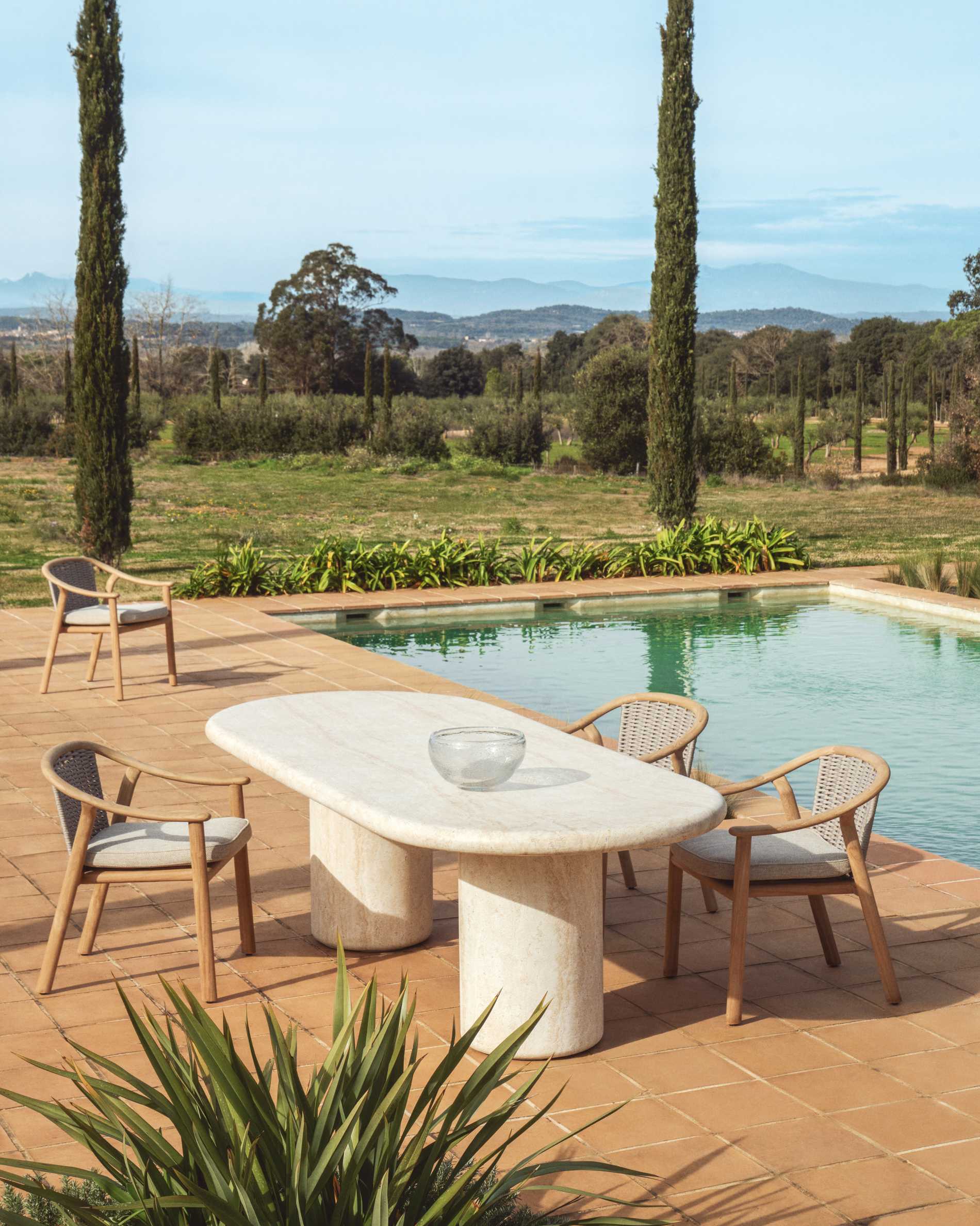 KAVE HOME Chaise de jardin ELUNDA