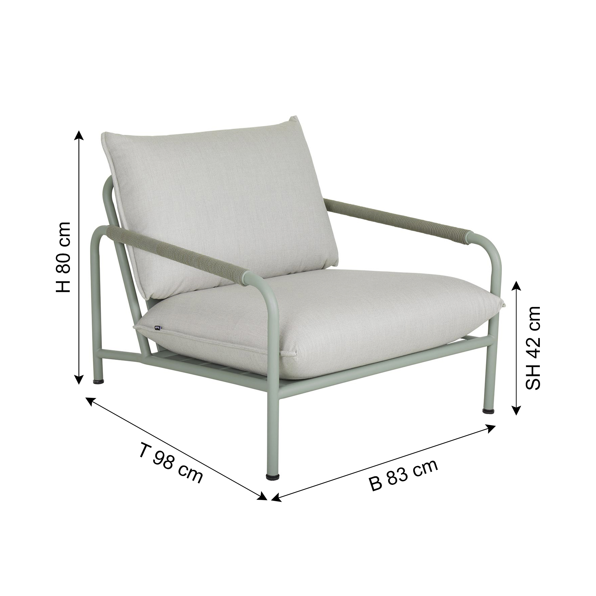 BRAFAB Gartensessel MAGNARP
