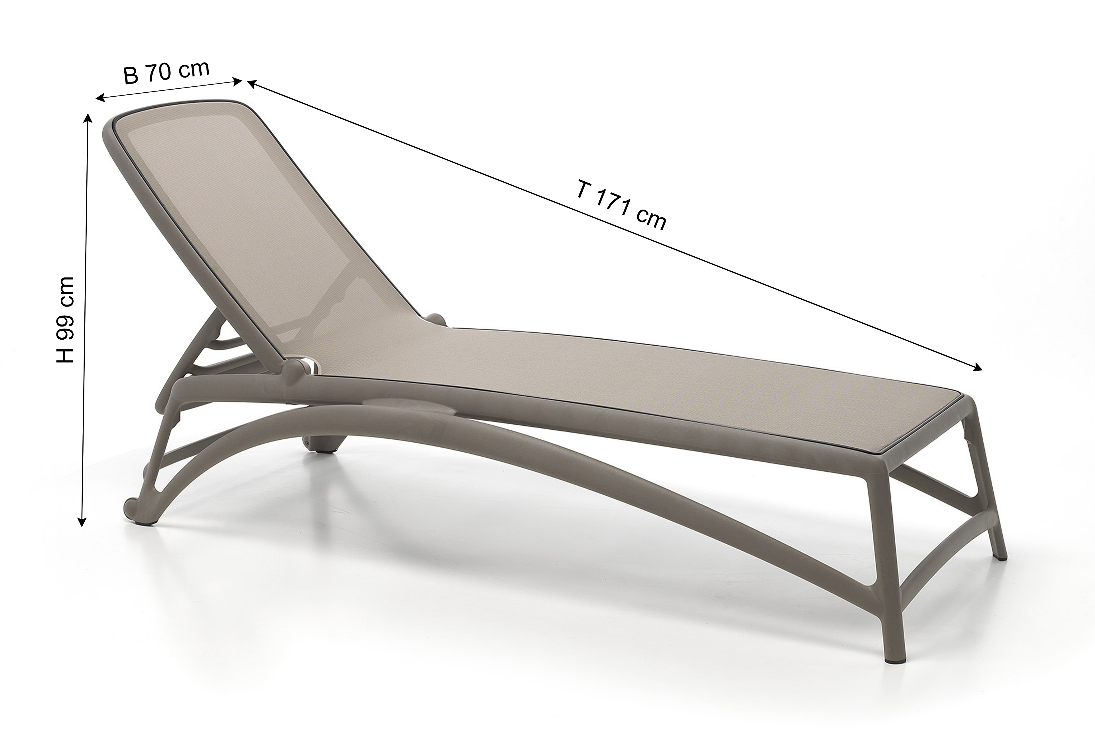 NARDI Sonnenliege ATLANTICO