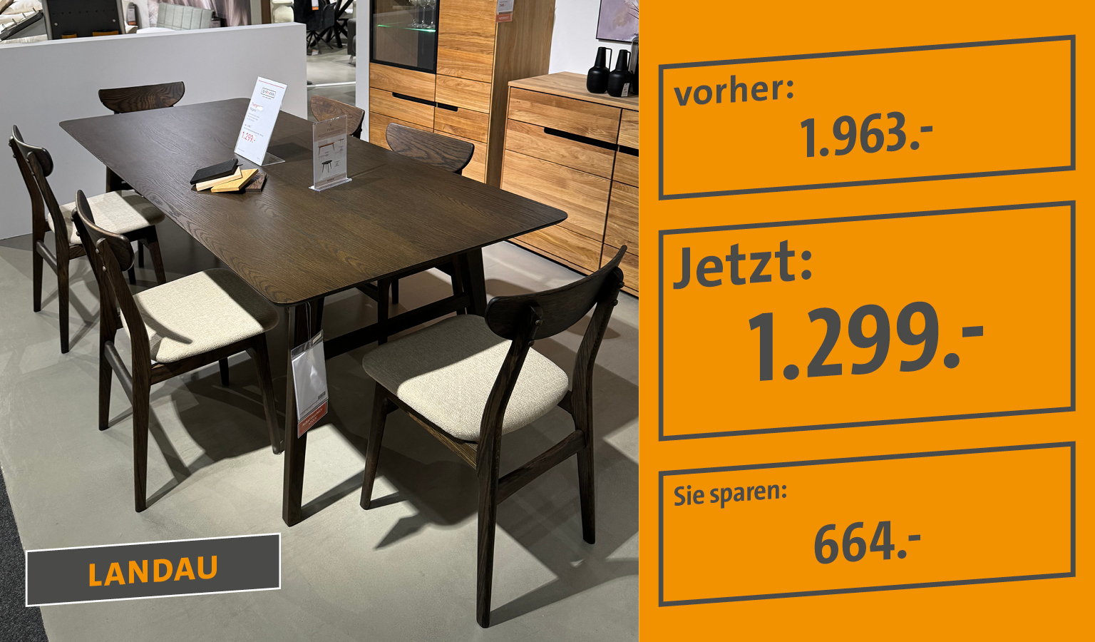 Markenmöbel Abverkauf