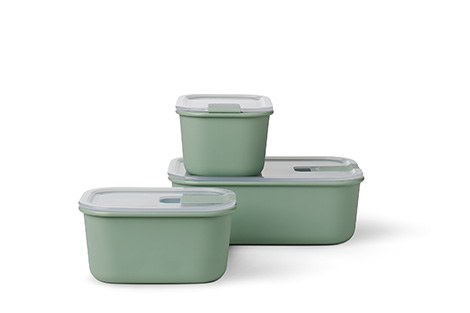 MEPAL Frischhaltedosen-Set 3-tlg. EASYCLIP