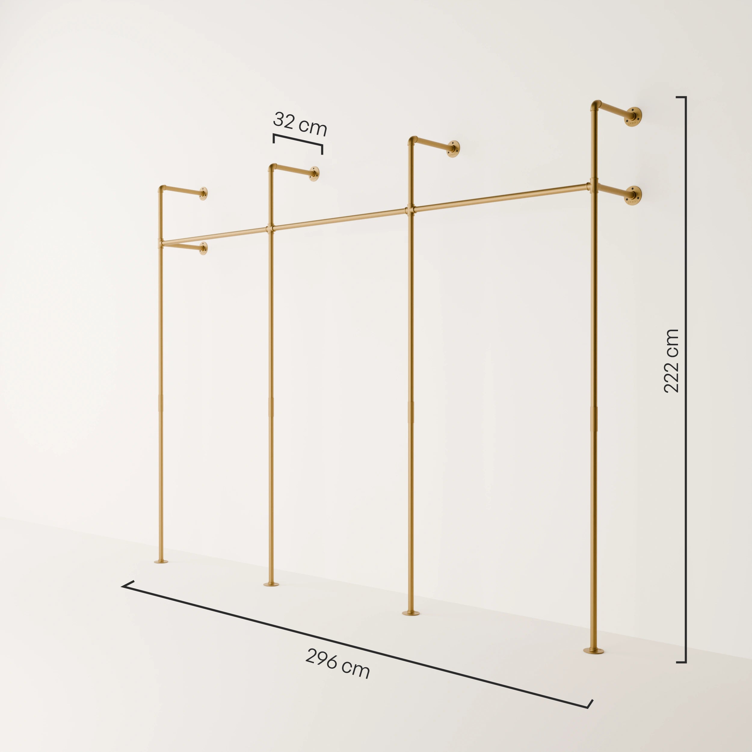 PAMO DESIGN Kleiderstangensystem KIM 3