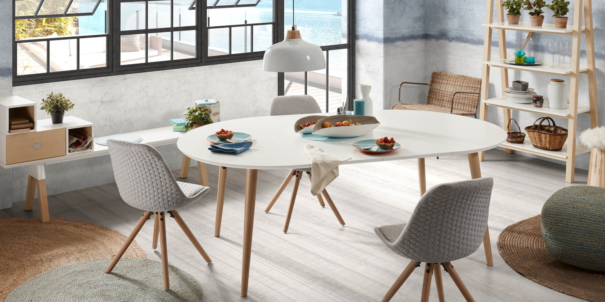 KAVE HOME Esstisch OQUI KAVE HOME Ausziehtisch OQUI