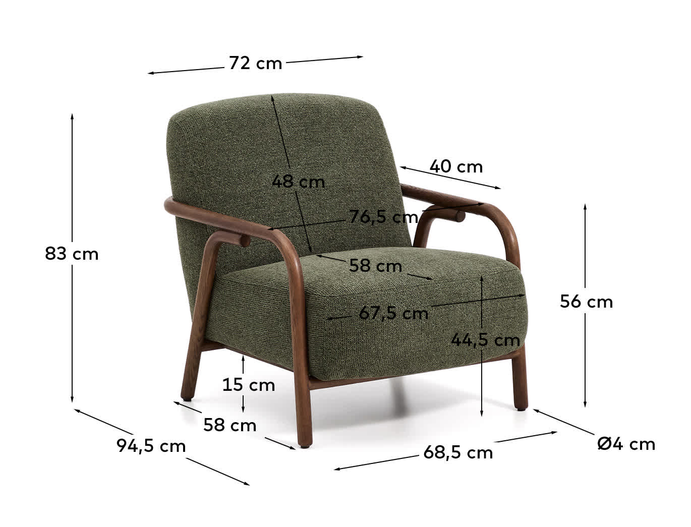 Kave Home SYLO Armchair