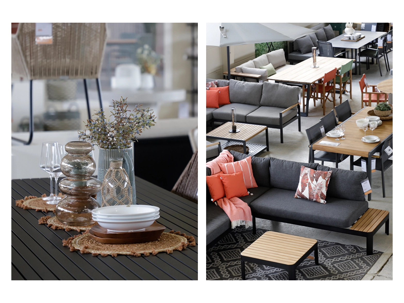 Gartenmöbelausstellung