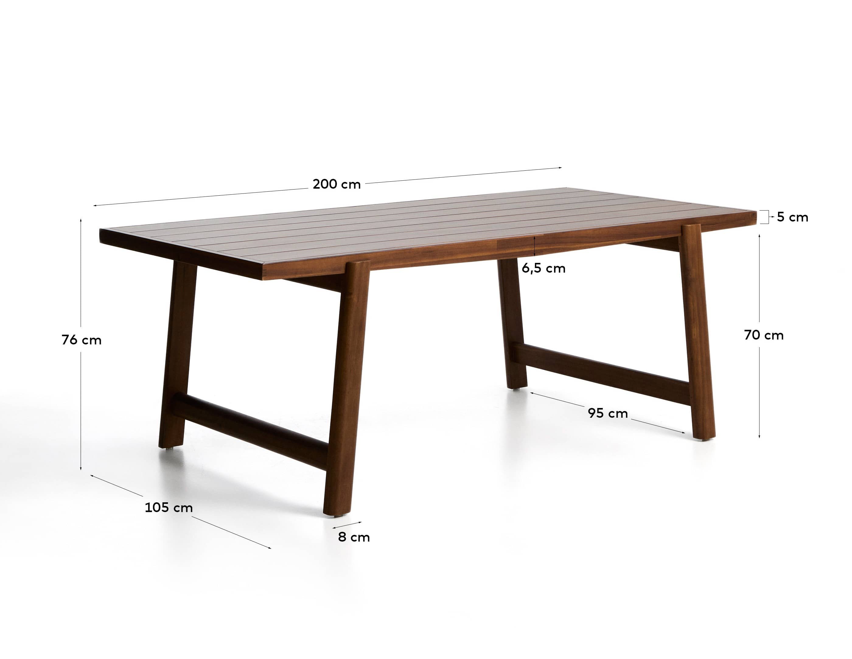 KAVE HOME Gartentisch ITANI